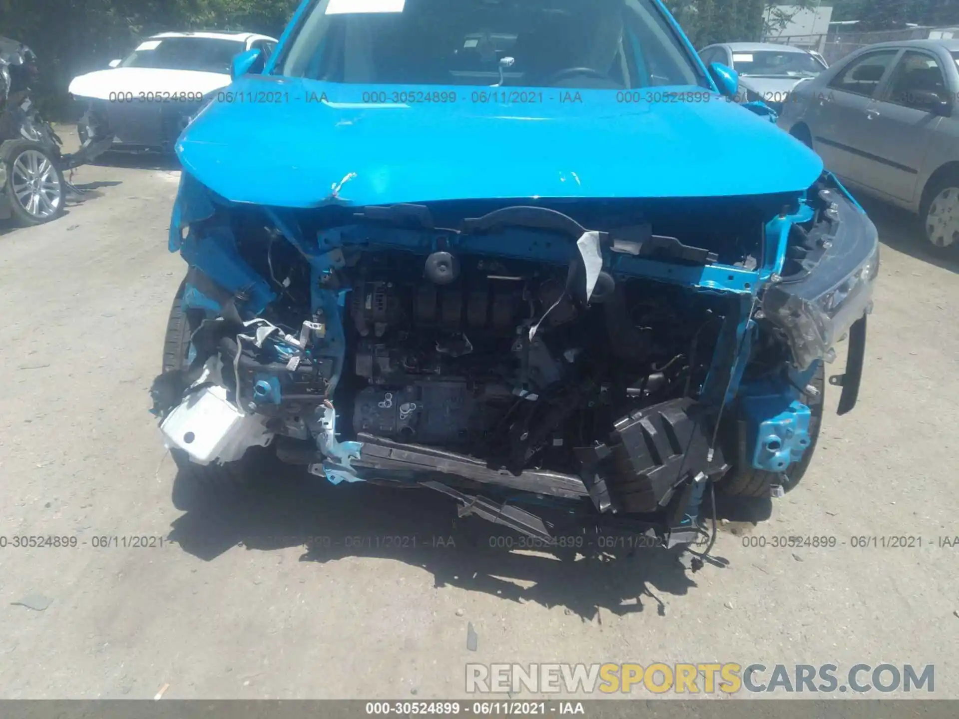 6 Photograph of a damaged car JTMP1RFV9KD030290 TOYOTA RAV4 2019