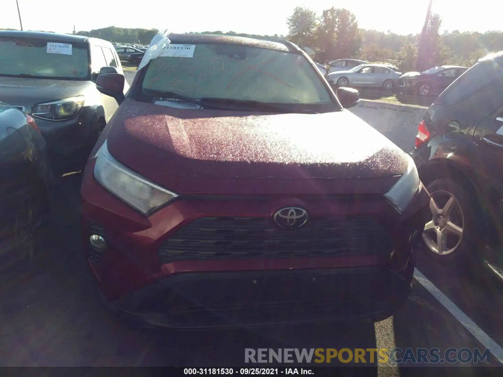 6 Photograph of a damaged car JTMP1RFV9KD033495 TOYOTA RAV4 2019