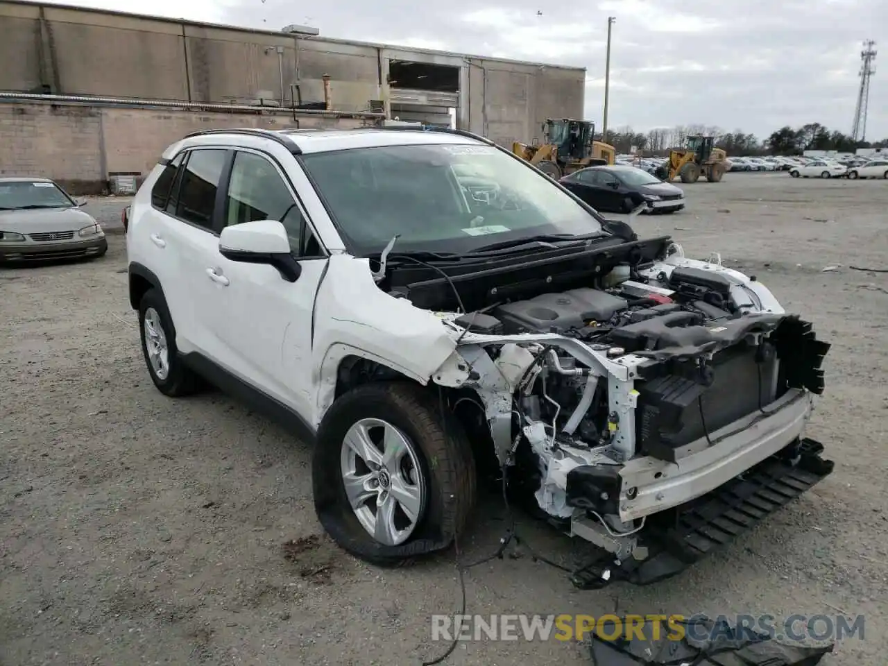 1 Фотография поврежденного автомобиля JTMP1RFV9KD035165 TOYOTA RAV4 2019