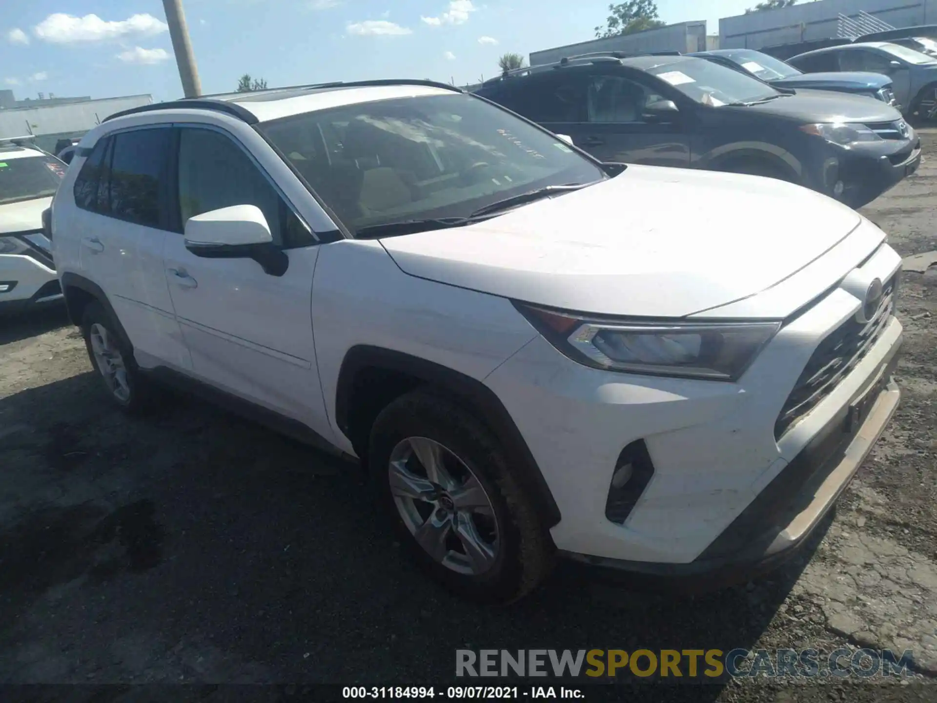 1 Фотография поврежденного автомобиля JTMP1RFV9KD039684 TOYOTA RAV4 2019