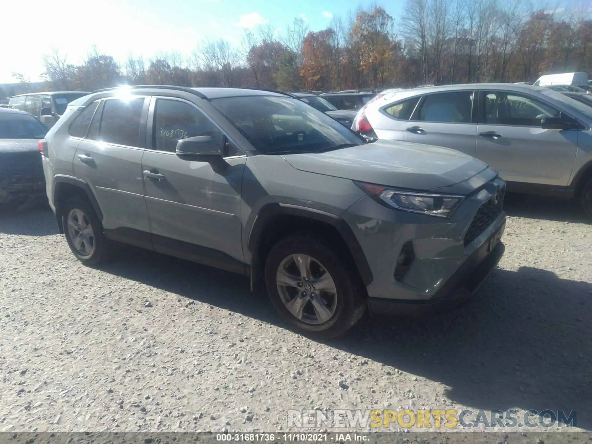 1 Photograph of a damaged car JTMP1RFV9KD041029 TOYOTA RAV4 2019