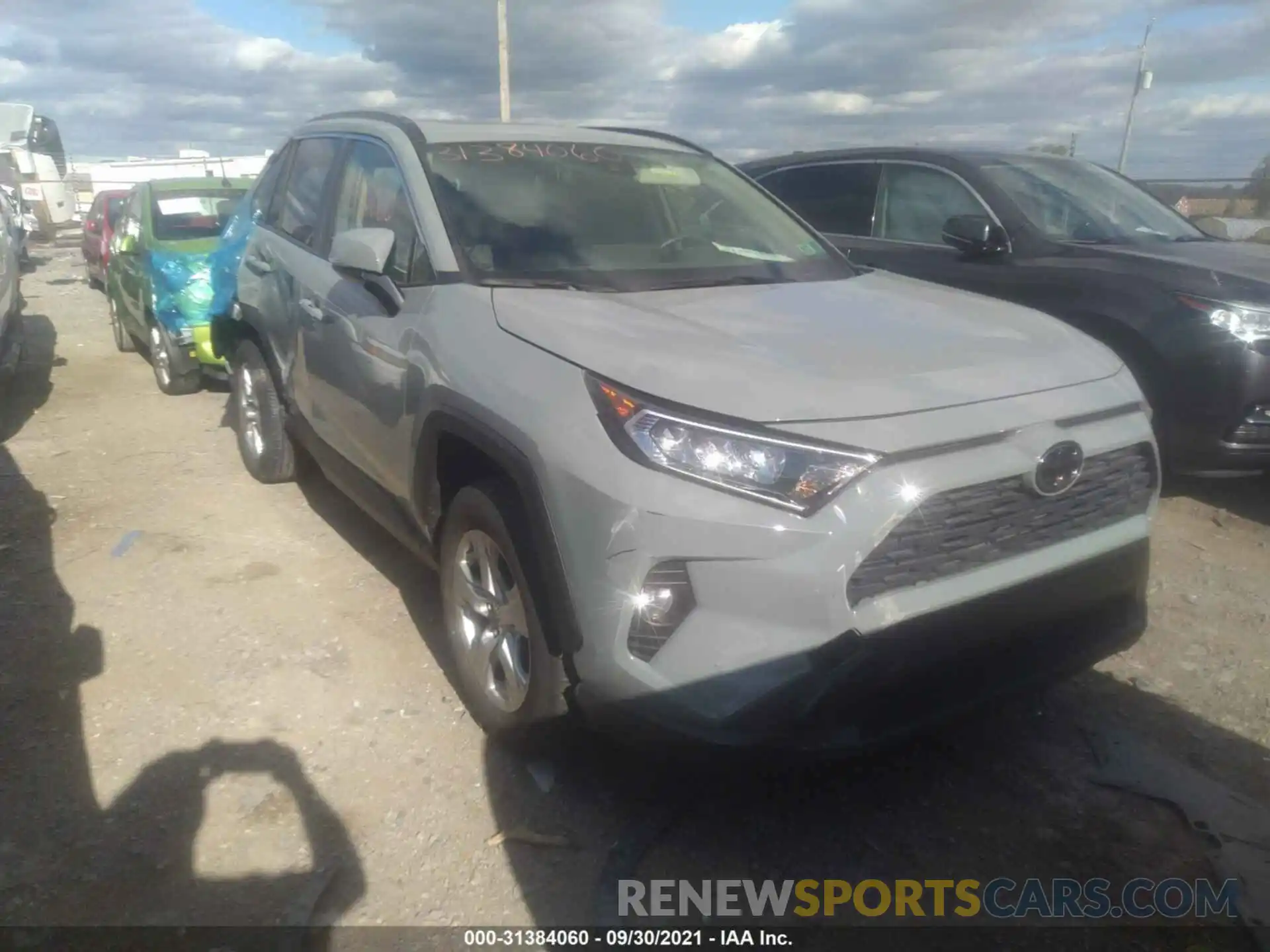 1 Photograph of a damaged car JTMP1RFV9KD042150 TOYOTA RAV4 2019