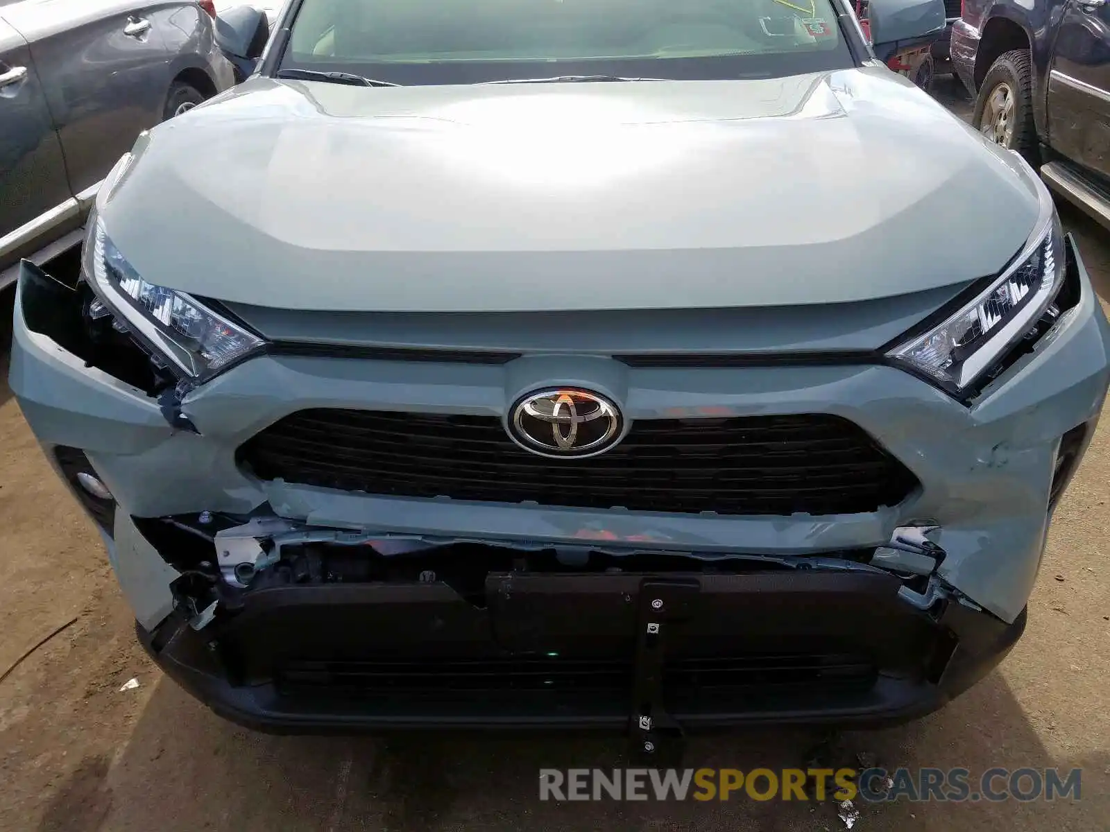 7 Photograph of a damaged car JTMP1RFV9KD045727 TOYOTA RAV4 2019