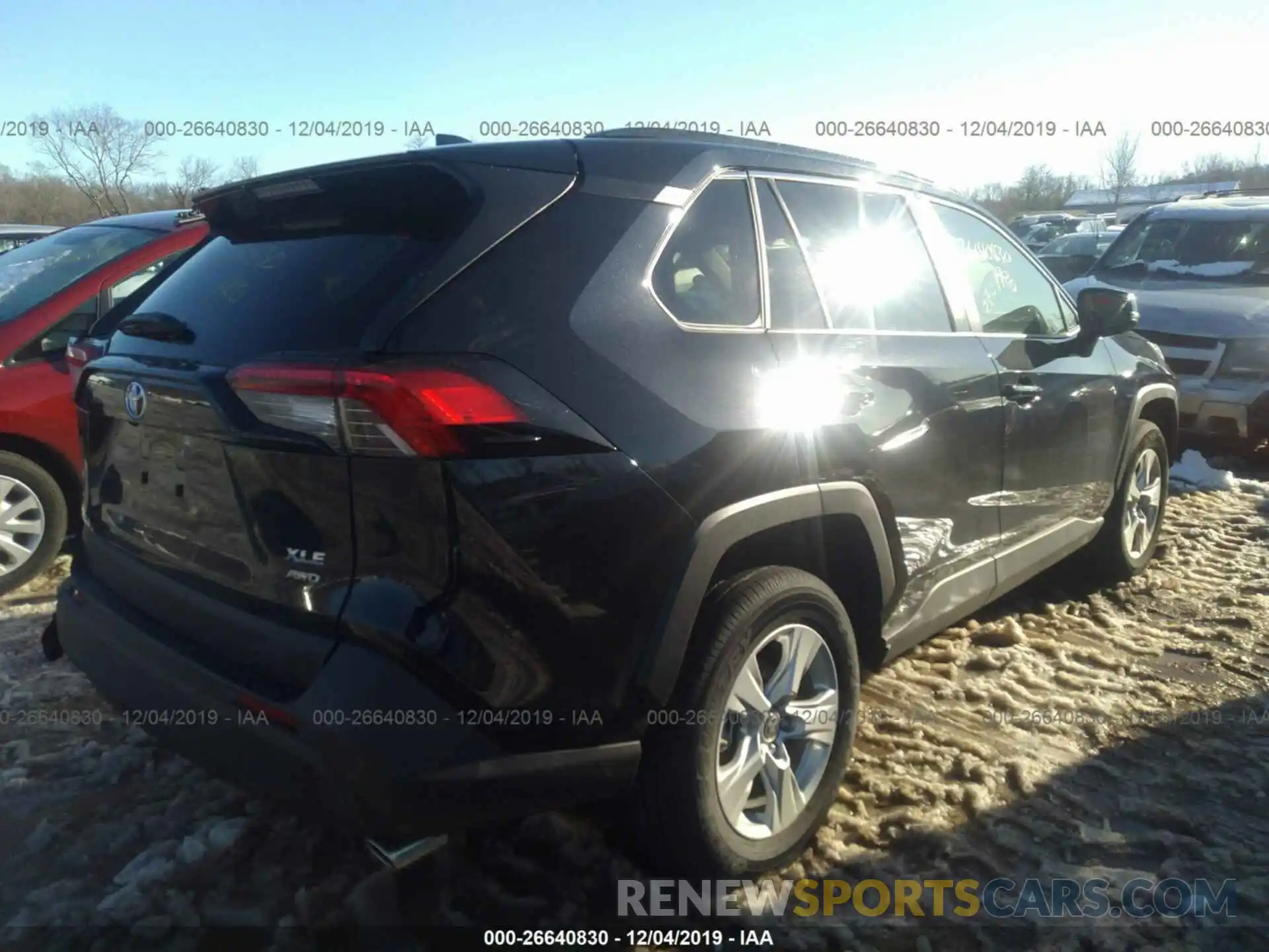 4 Photograph of a damaged car JTMP1RFV9KD047350 TOYOTA RAV4 2019