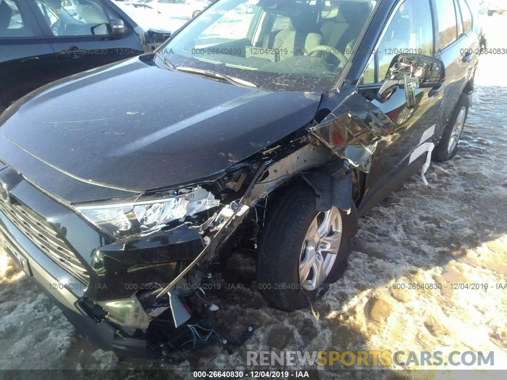 6 Photograph of a damaged car JTMP1RFV9KD047350 TOYOTA RAV4 2019