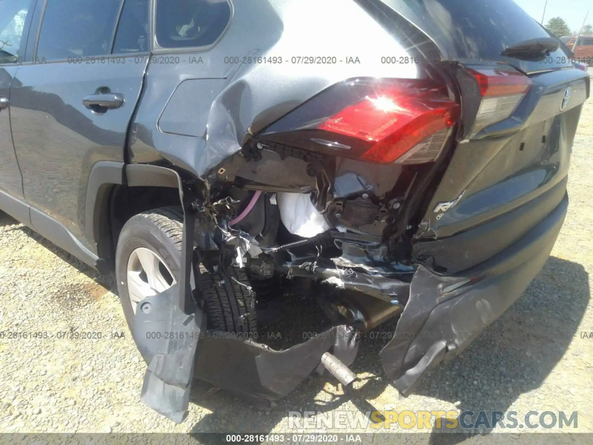 6 Фотография поврежденного автомобиля JTMP1RFV9KD503069 TOYOTA RAV4 2019