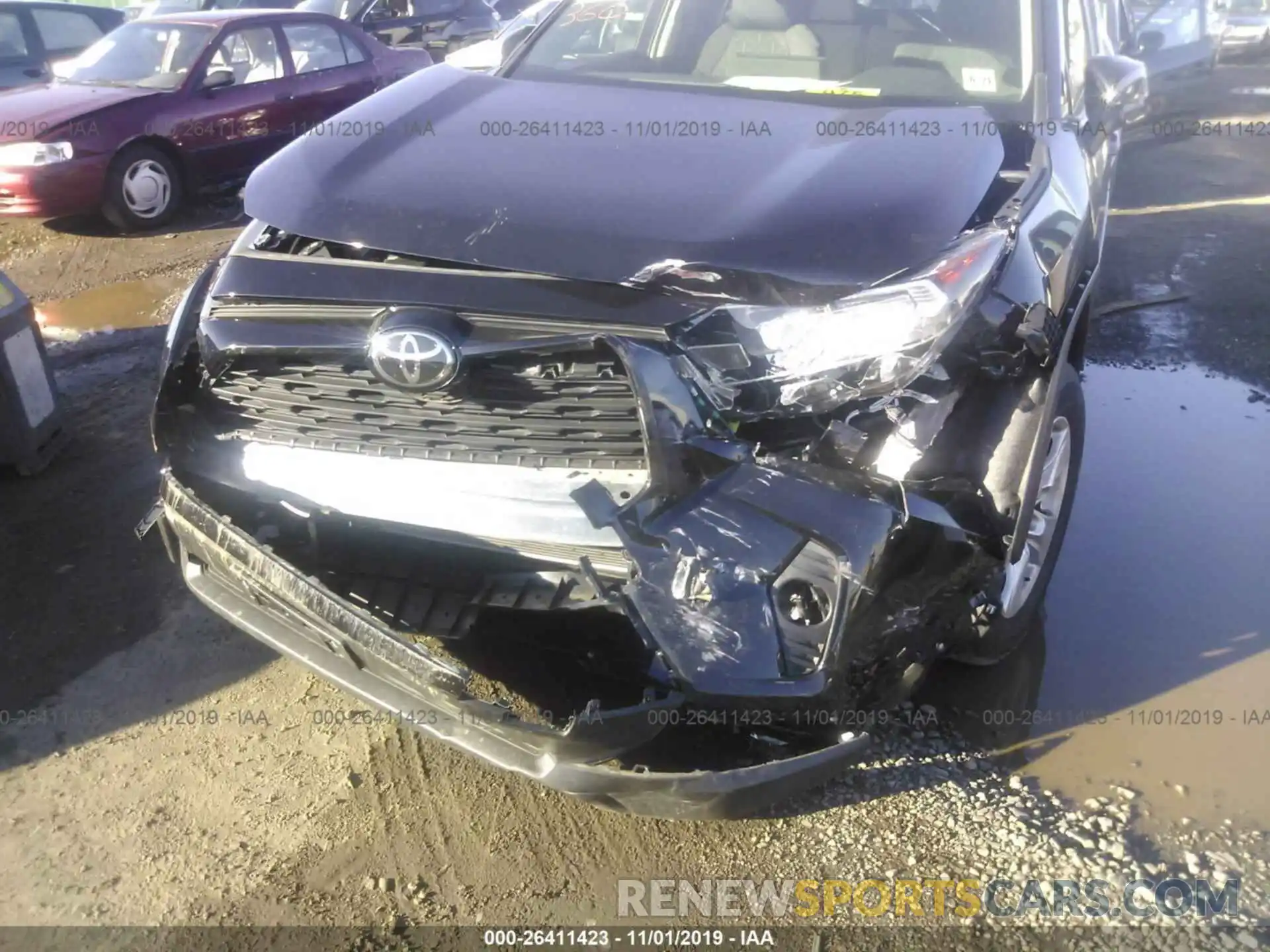 6 Photograph of a damaged car JTMP1RFV9KD506411 TOYOTA RAV4 2019