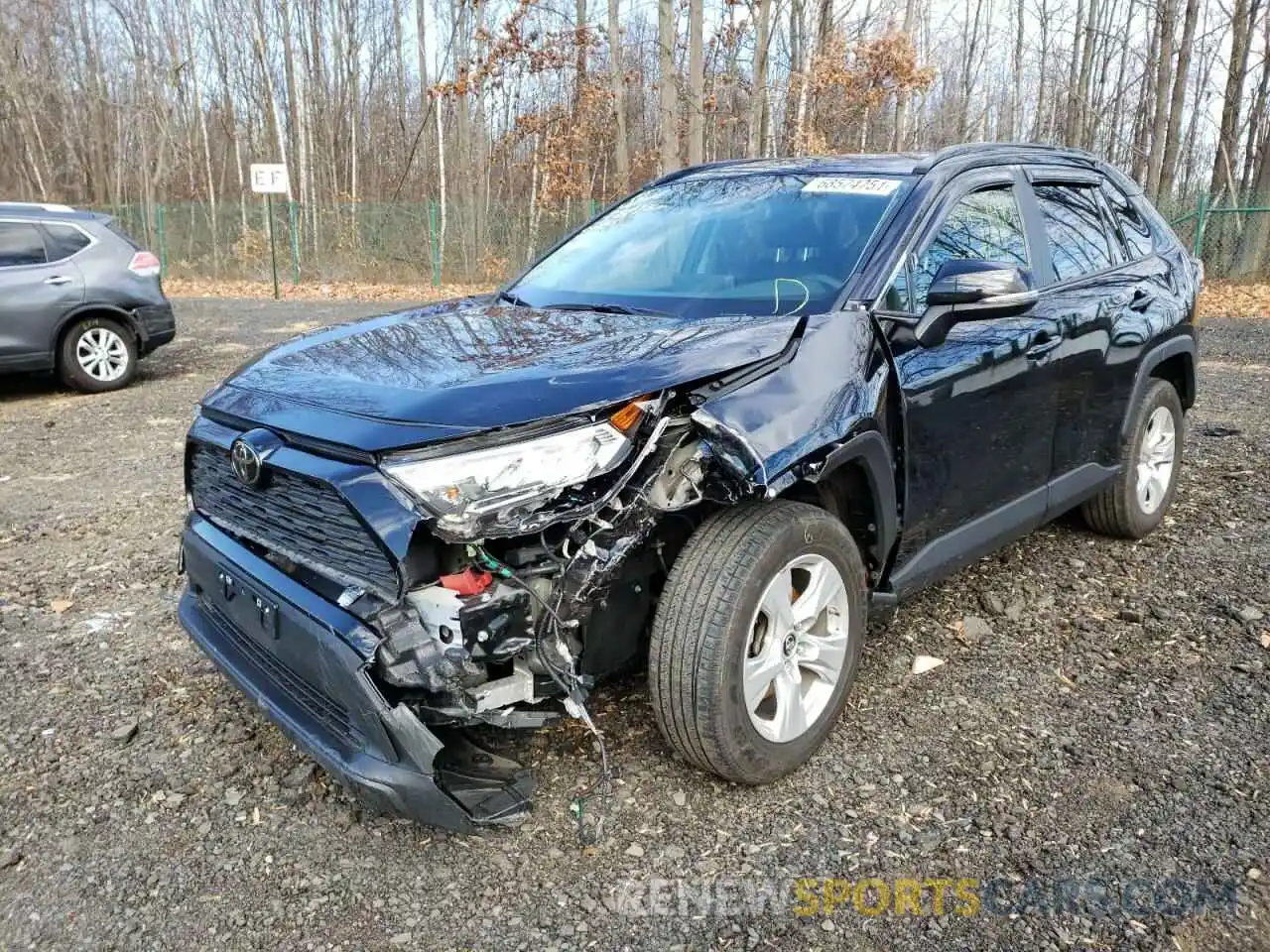 2 Фотография поврежденного автомобиля JTMP1RFV9KD506778 TOYOTA RAV4 2019