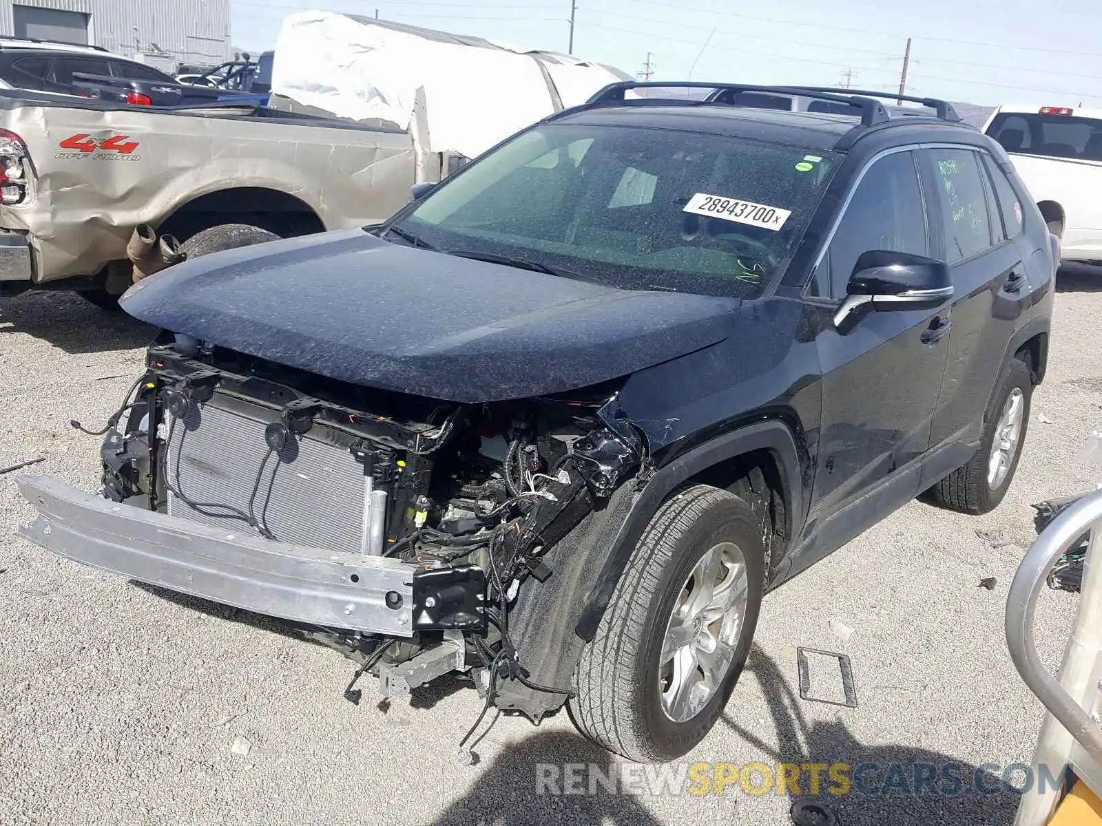 2 Photograph of a damaged car JTMP1RFV9KD508272 TOYOTA RAV4 2019