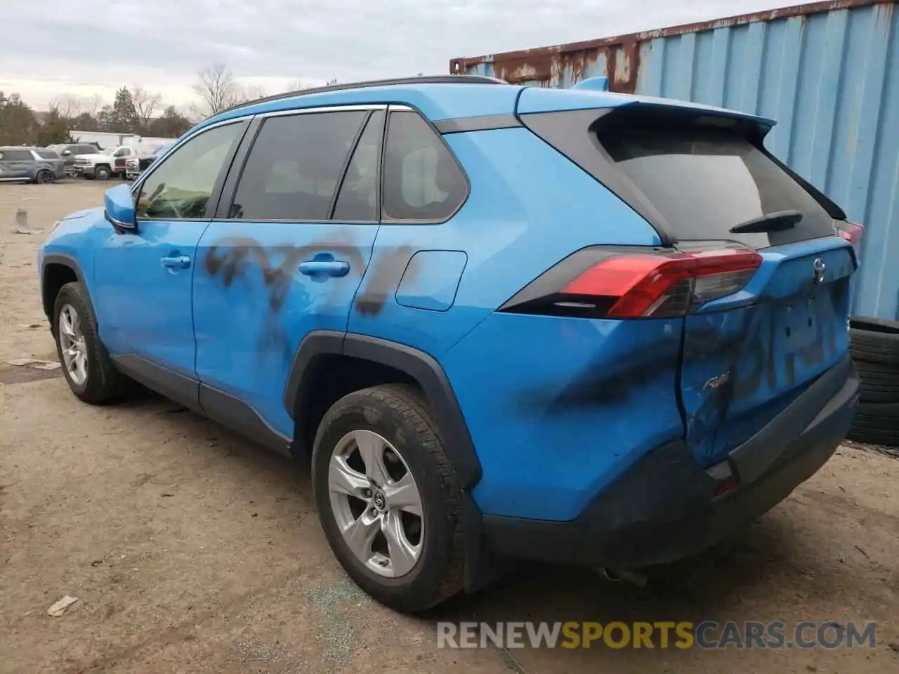 3 Фотография поврежденного автомобиля JTMP1RFV9KD517313 TOYOTA RAV4 2019