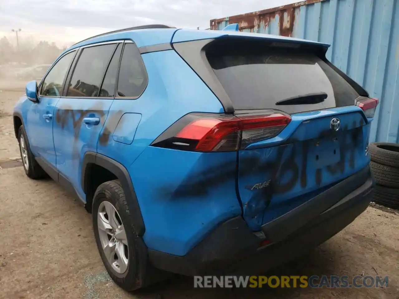 9 Фотография поврежденного автомобиля JTMP1RFV9KD517313 TOYOTA RAV4 2019