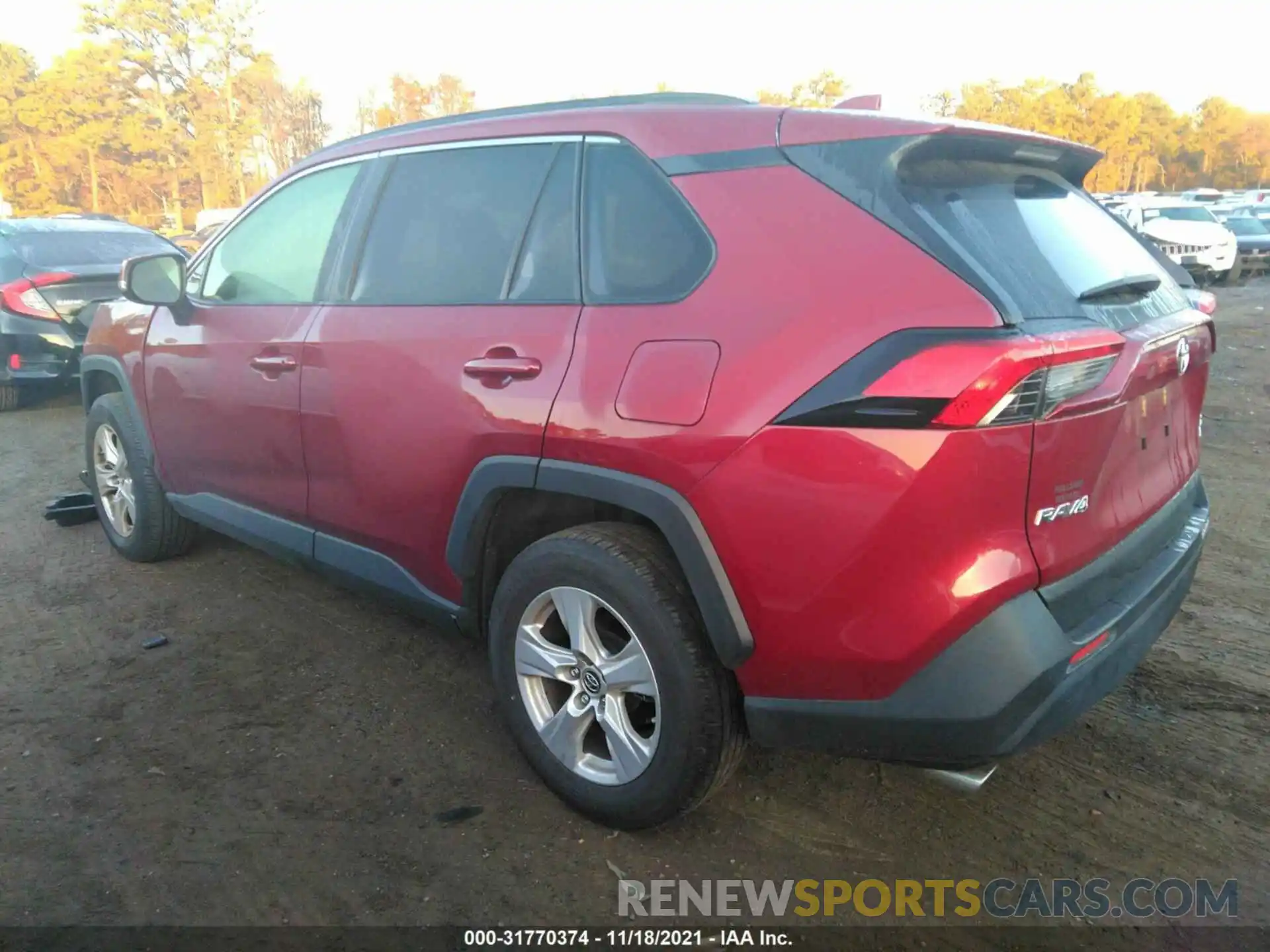 3 Photograph of a damaged car JTMP1RFV9KJ007626 TOYOTA RAV4 2019