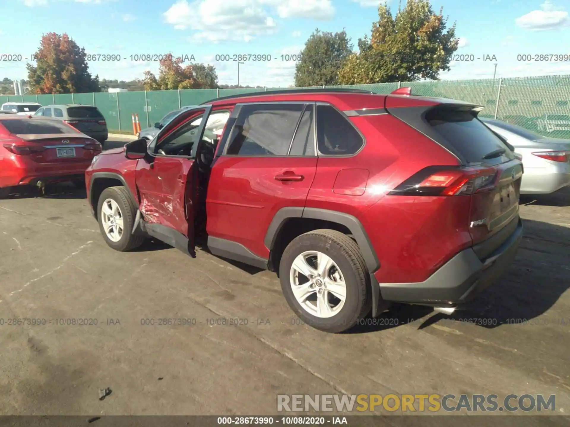 3 Photograph of a damaged car JTMP1RFVXKD002238 TOYOTA RAV4 2019