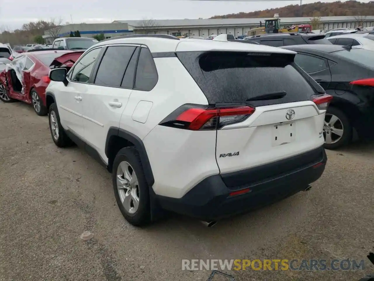 3 Photograph of a damaged car JTMP1RFVXKD008167 TOYOTA RAV4 2019