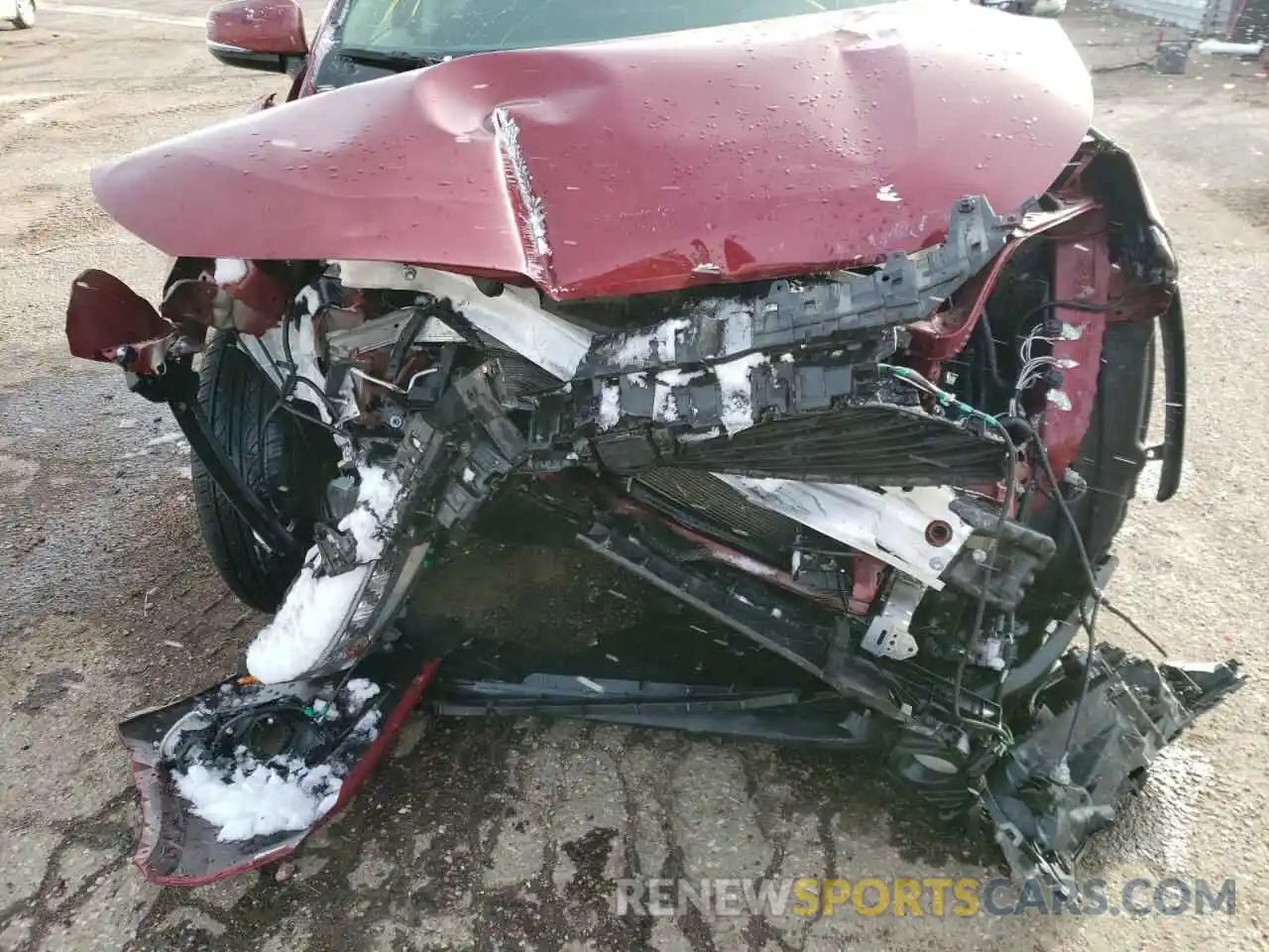 7 Photograph of a damaged car JTMP1RFVXKD010386 TOYOTA RAV4 2019