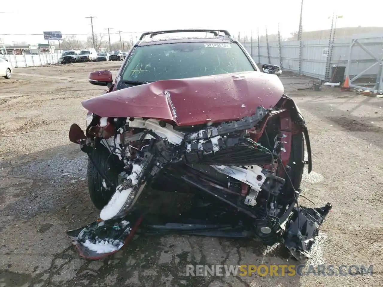 9 Photograph of a damaged car JTMP1RFVXKD010386 TOYOTA RAV4 2019