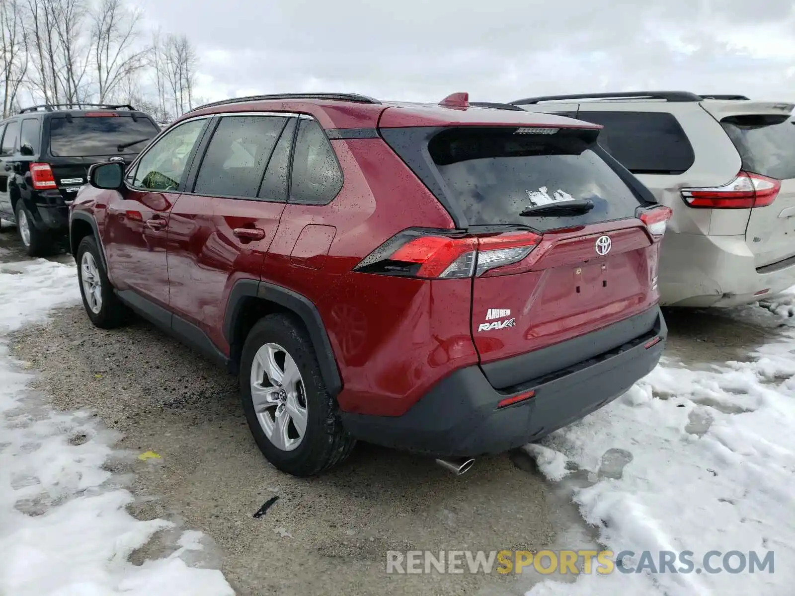 3 Photograph of a damaged car JTMP1RFVXKD011943 TOYOTA RAV4 2019