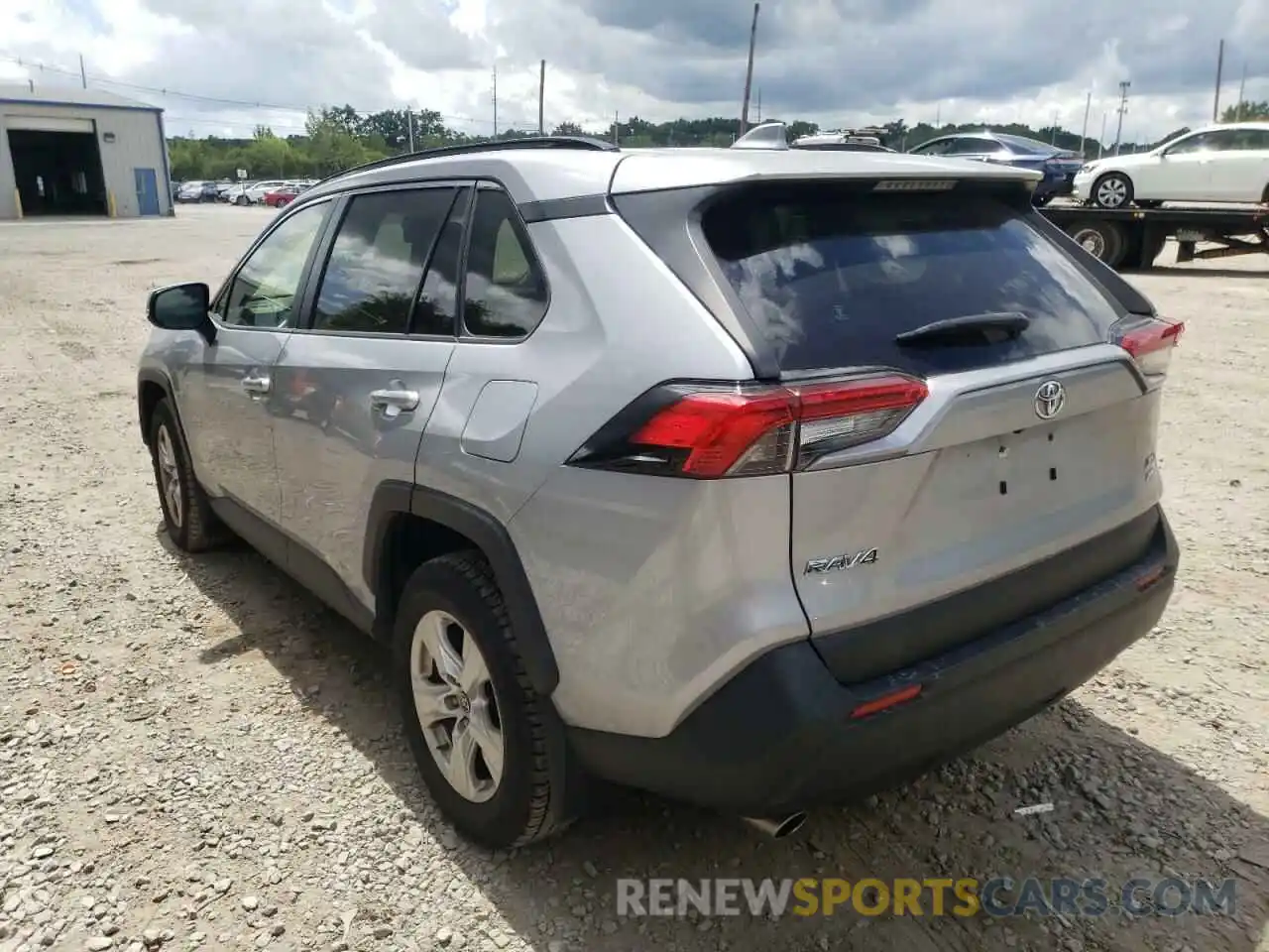 3 Photograph of a damaged car JTMP1RFVXKD024319 TOYOTA RAV4 2019