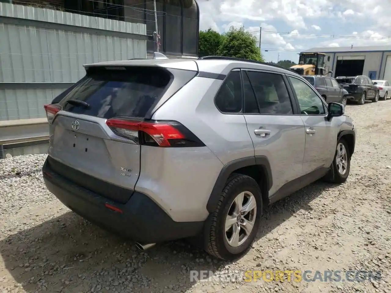 4 Photograph of a damaged car JTMP1RFVXKD024319 TOYOTA RAV4 2019