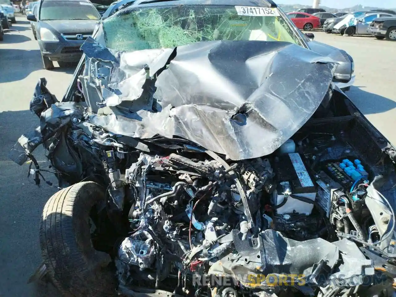 7 Photograph of a damaged car JTMP1RFVXKD030590 TOYOTA RAV4 2019