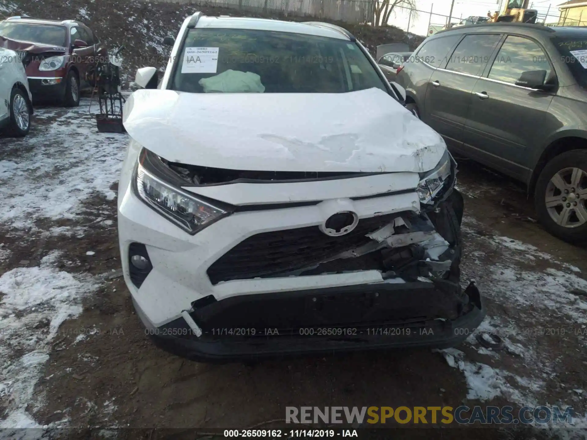 6 Photograph of a damaged car JTMP1RFVXKD501847 TOYOTA RAV4 2019