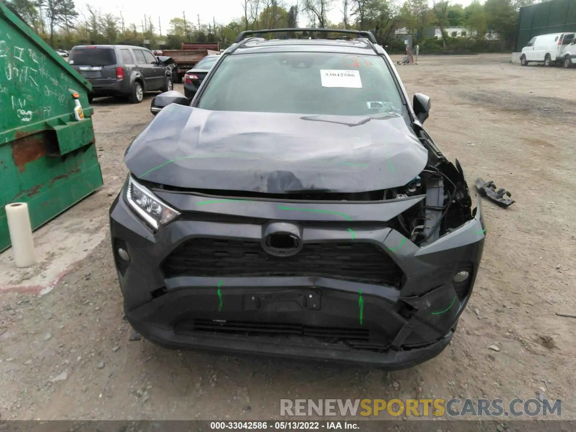 6 Photograph of a damaged car JTMP1RFVXKD505929 TOYOTA RAV4 2019