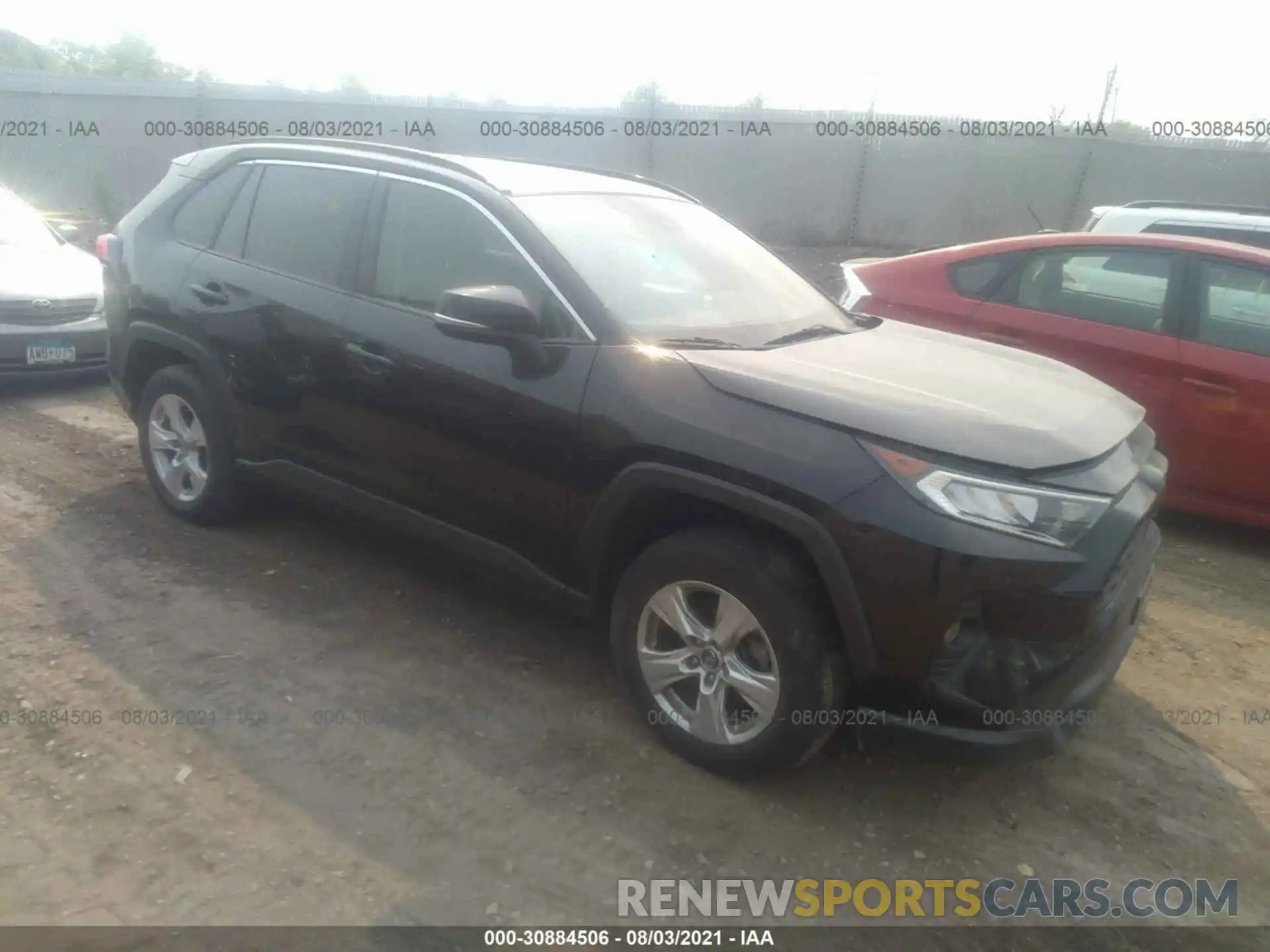 1 Photograph of a damaged car JTMP1RFVXKJ008400 TOYOTA RAV4 2019