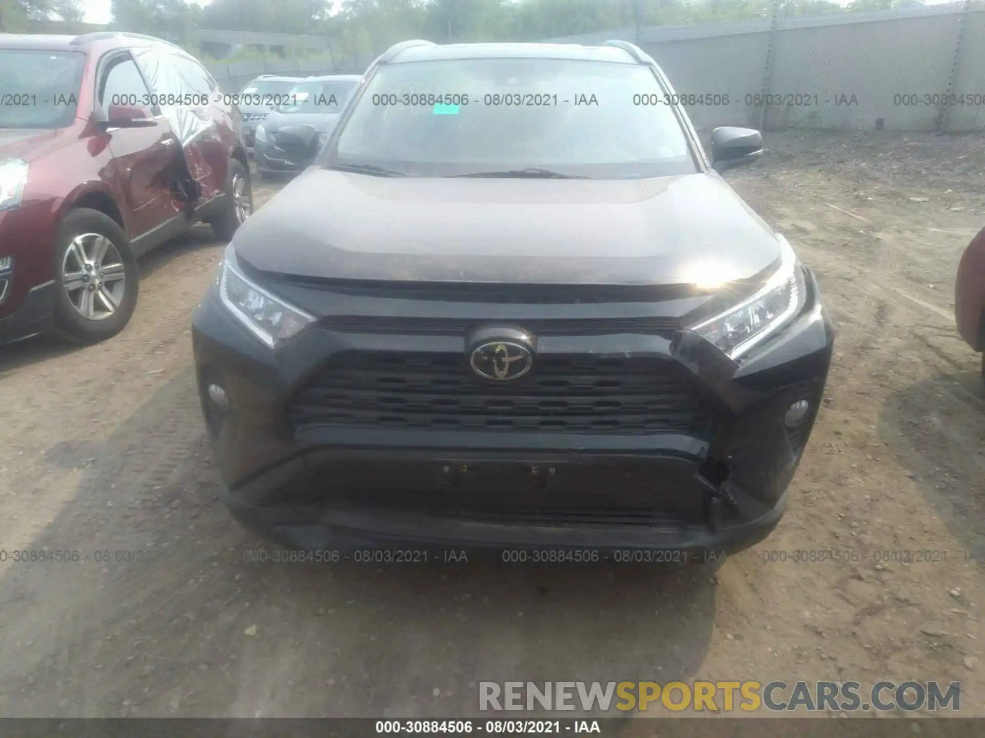 6 Фотография поврежденного автомобиля JTMP1RFVXKJ008400 TOYOTA RAV4 2019