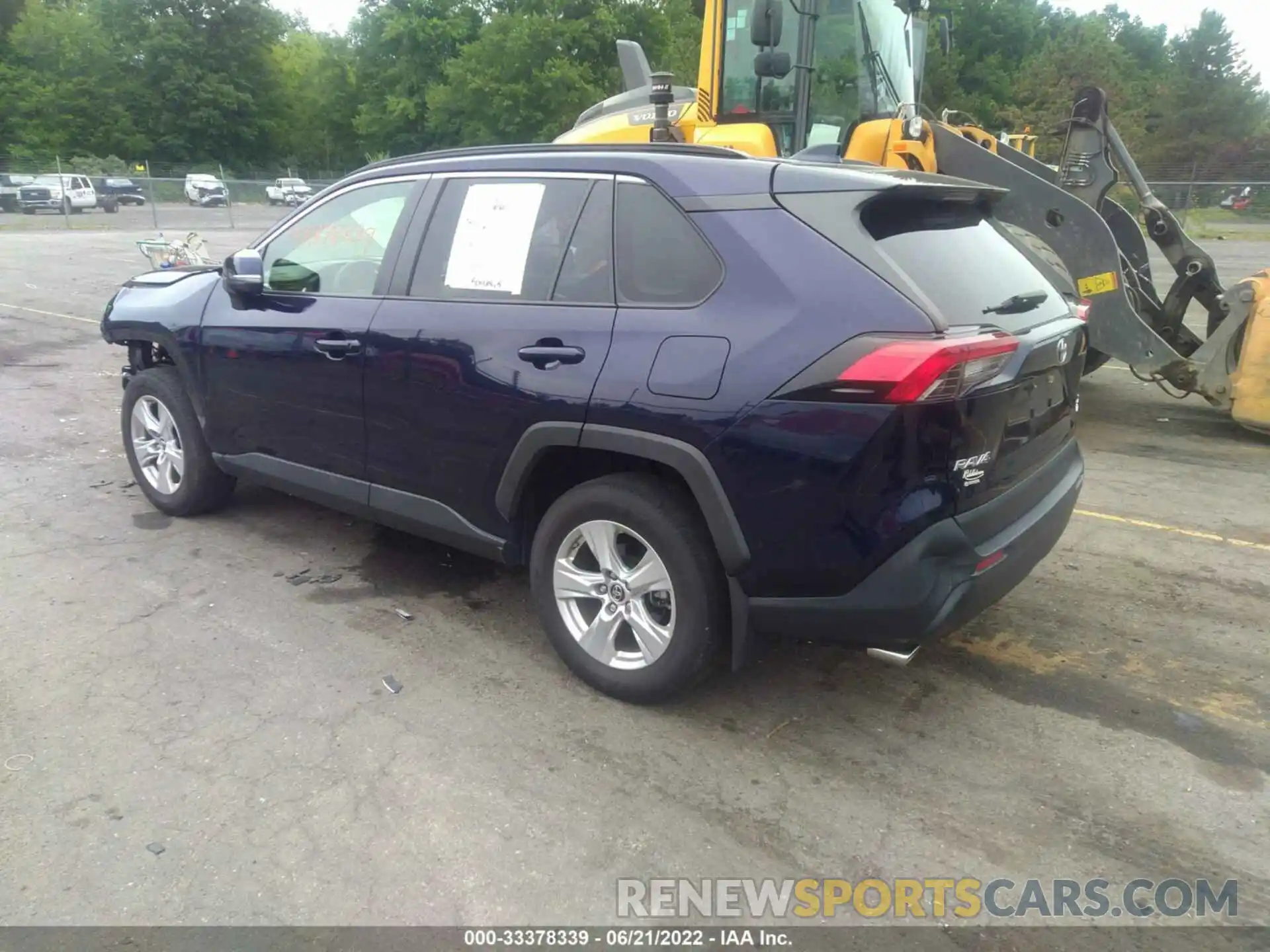 3 Photograph of a damaged car JTMP1RFVXKJ019297 TOYOTA RAV4 2019