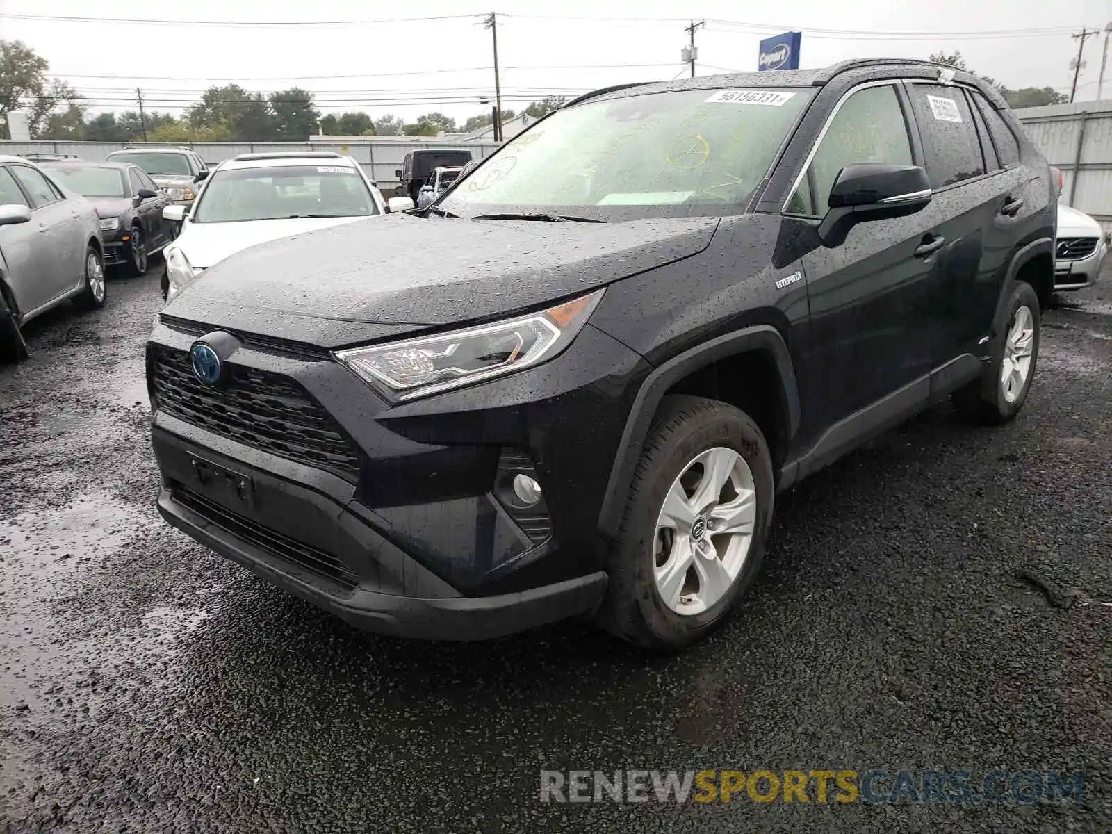 2 Photograph of a damaged car JTMRWRFV0KD008642 TOYOTA RAV4 2019