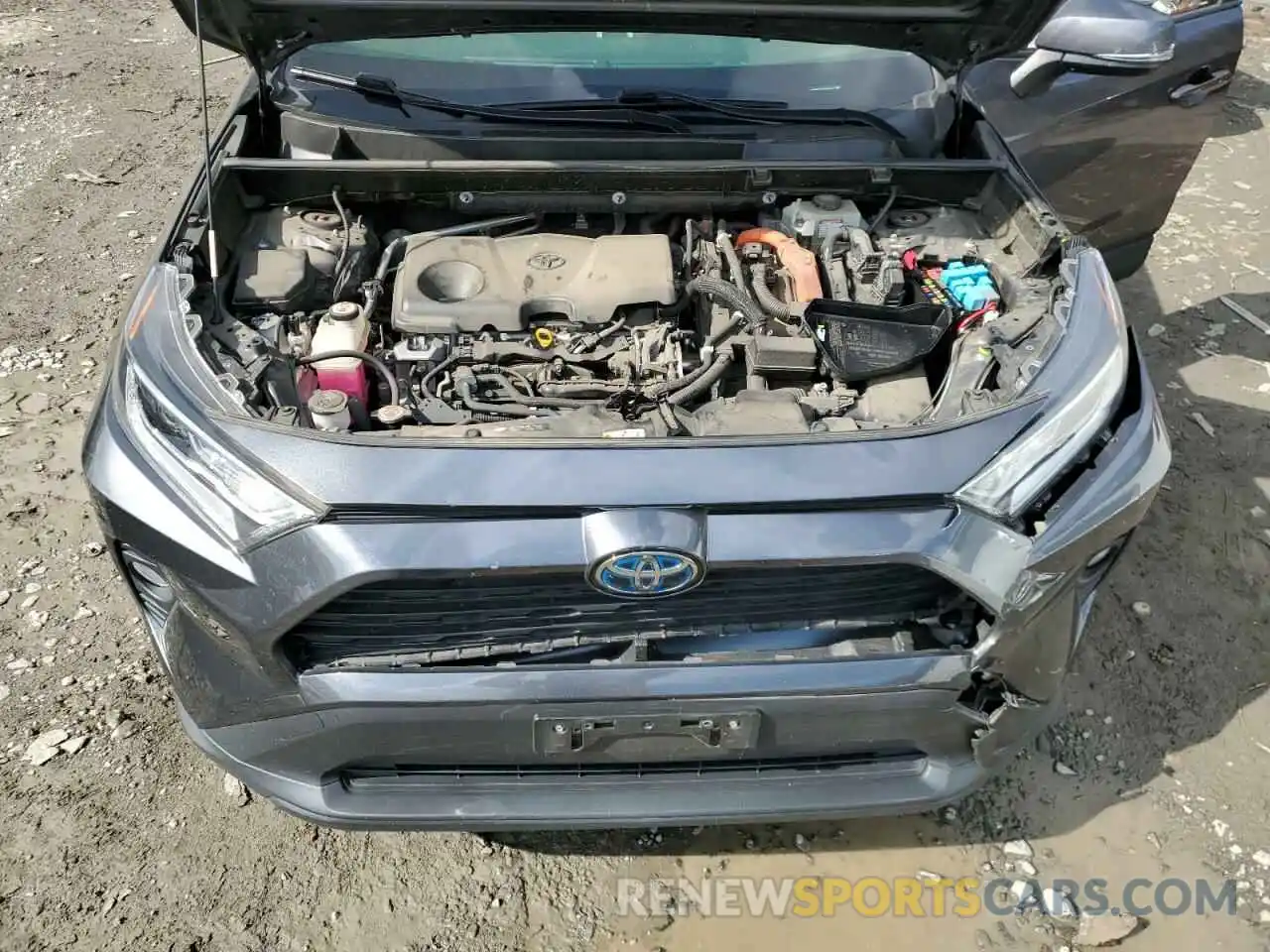 7 Photograph of a damaged car JTMRWRFV0KD010276 TOYOTA RAV4 2019