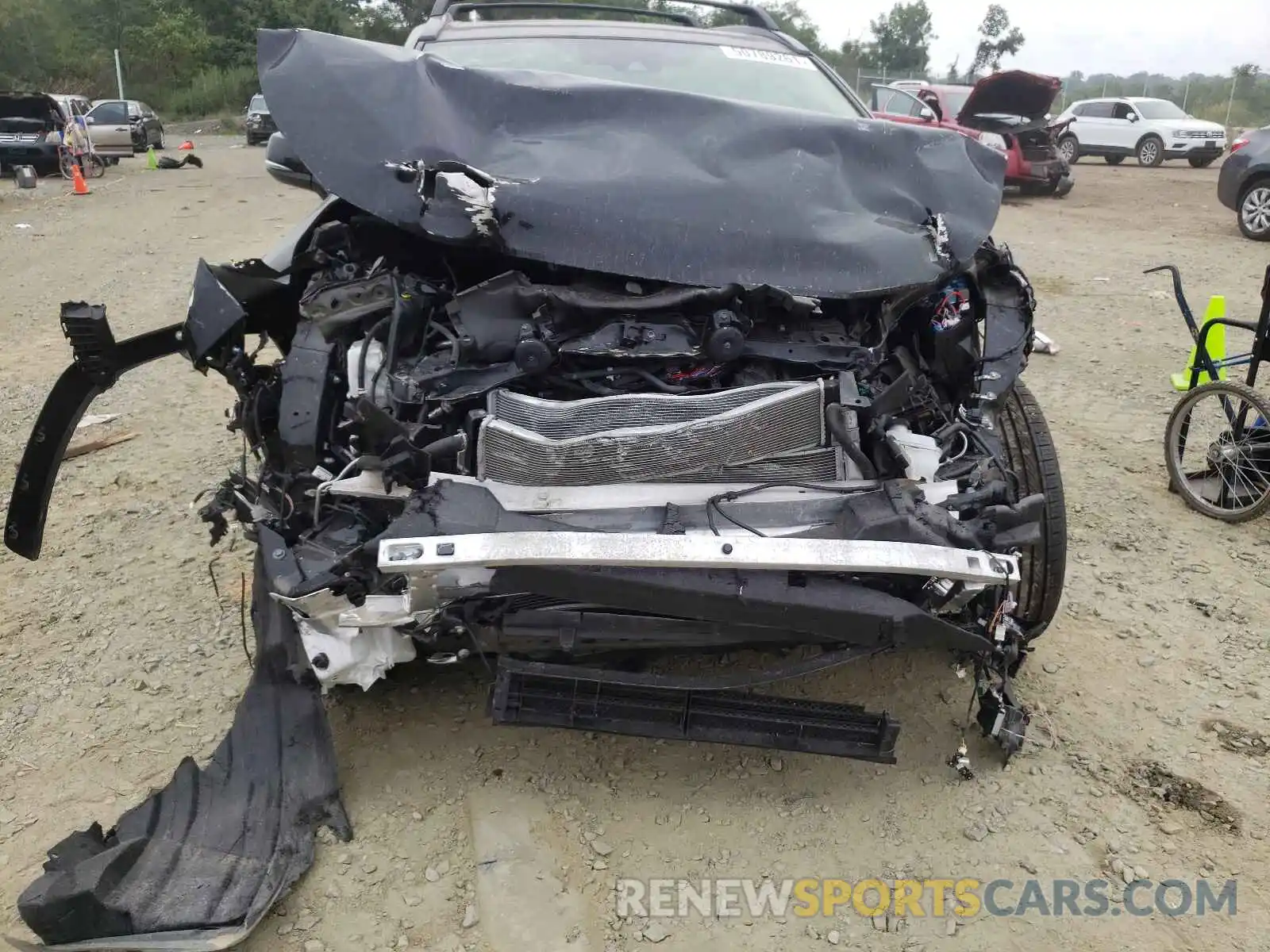 9 Photograph of a damaged car JTMRWRFV0KD511054 TOYOTA RAV4 2019