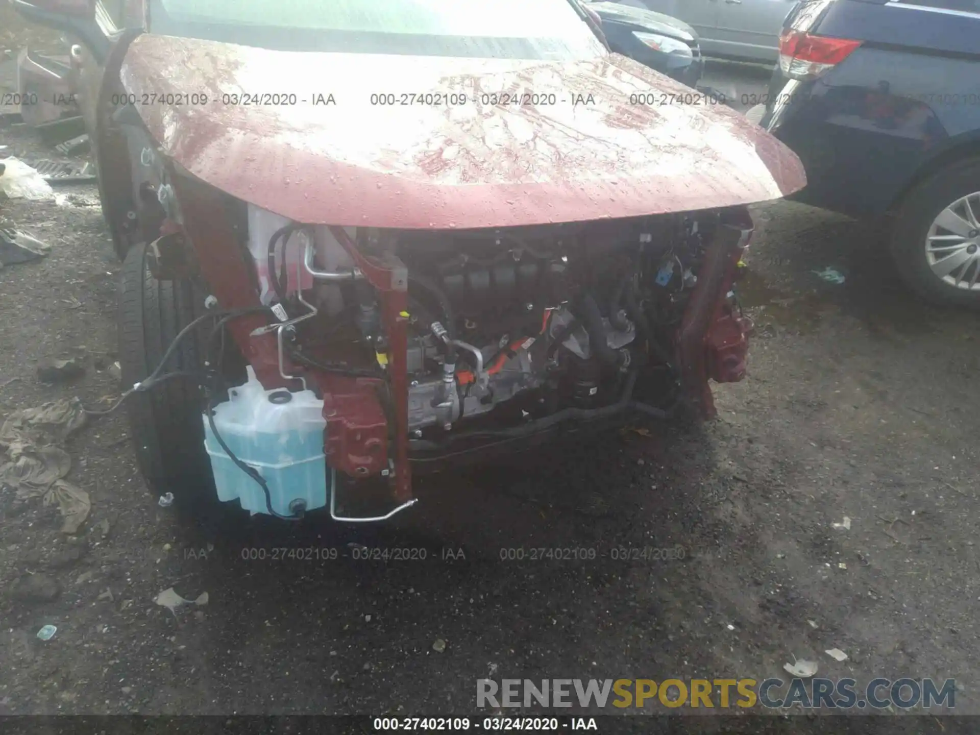 6 Photograph of a damaged car JTMRWRFV1KD025871 TOYOTA RAV4 2019