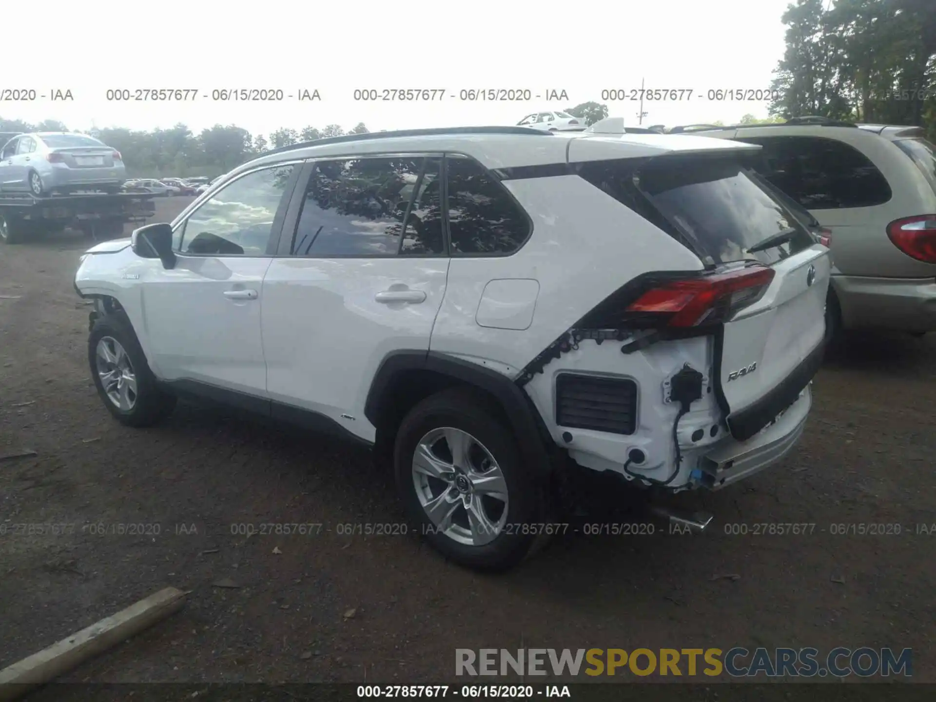 3 Фотография поврежденного автомобиля JTMRWRFV1KD035686 TOYOTA RAV4 2019