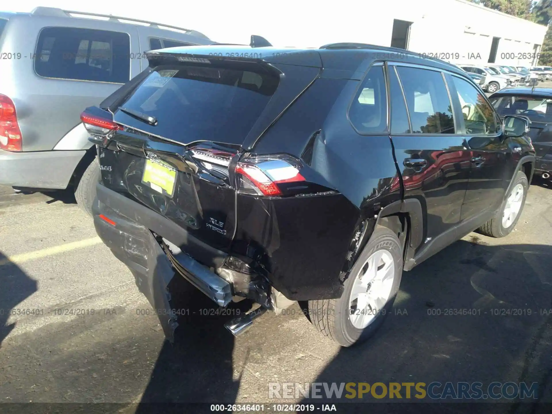 4 Photograph of a damaged car JTMRWRFV1KD036451 TOYOTA RAV4 2019