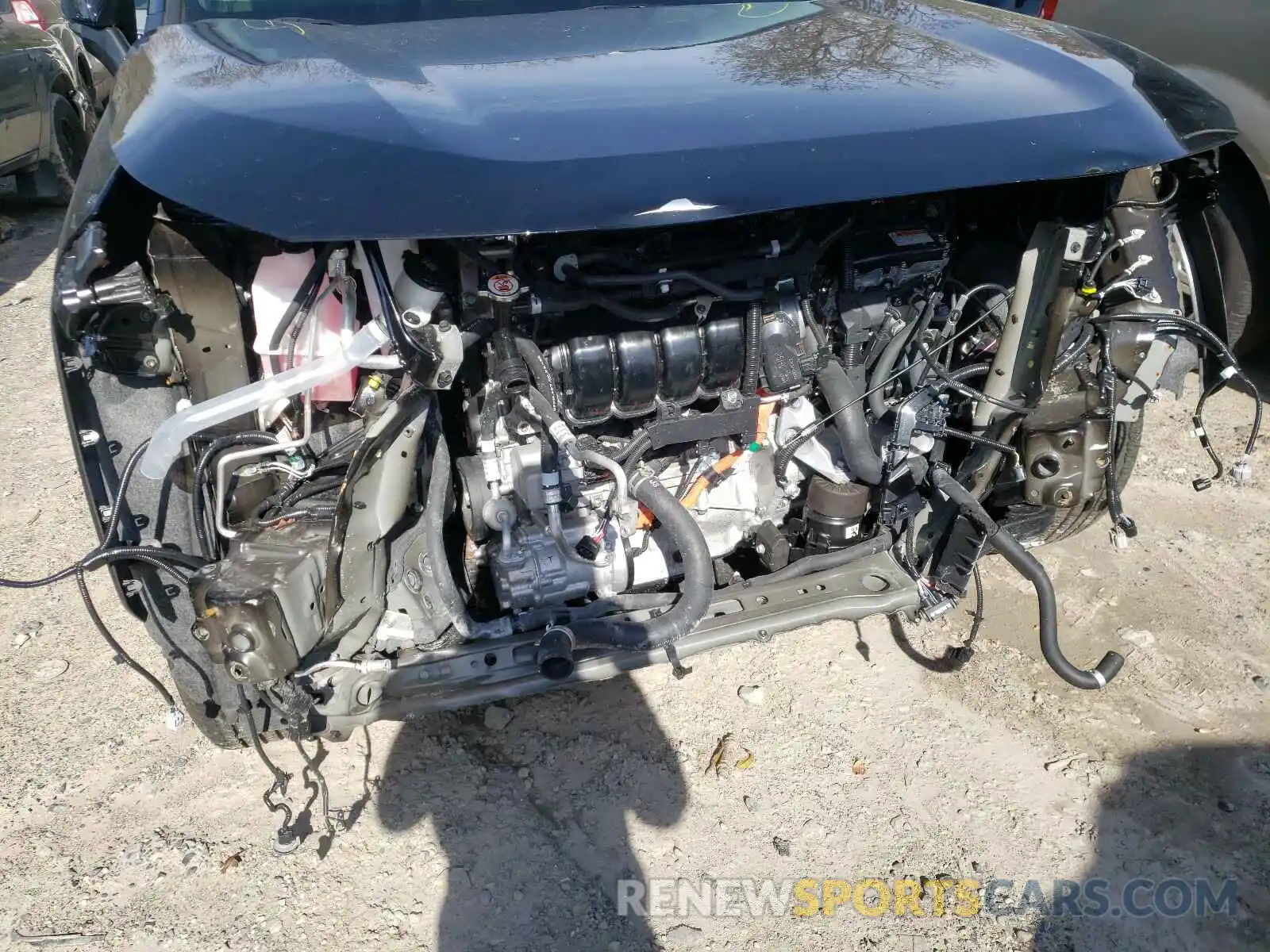 9 Photograph of a damaged car JTMRWRFV1KJ019179 TOYOTA RAV4 2019