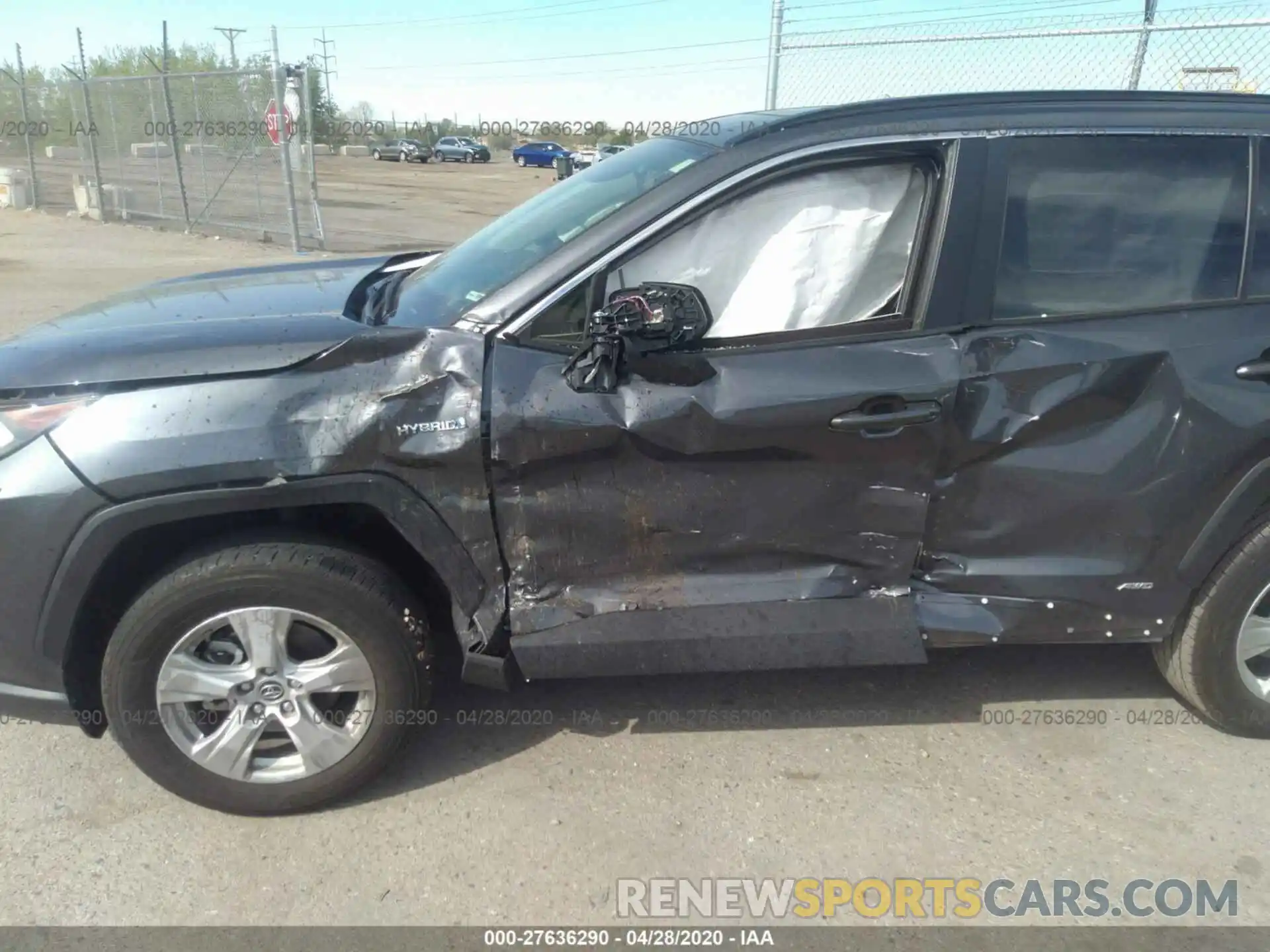 6 Photograph of a damaged car JTMRWRFV2KD005712 TOYOTA RAV4 2019