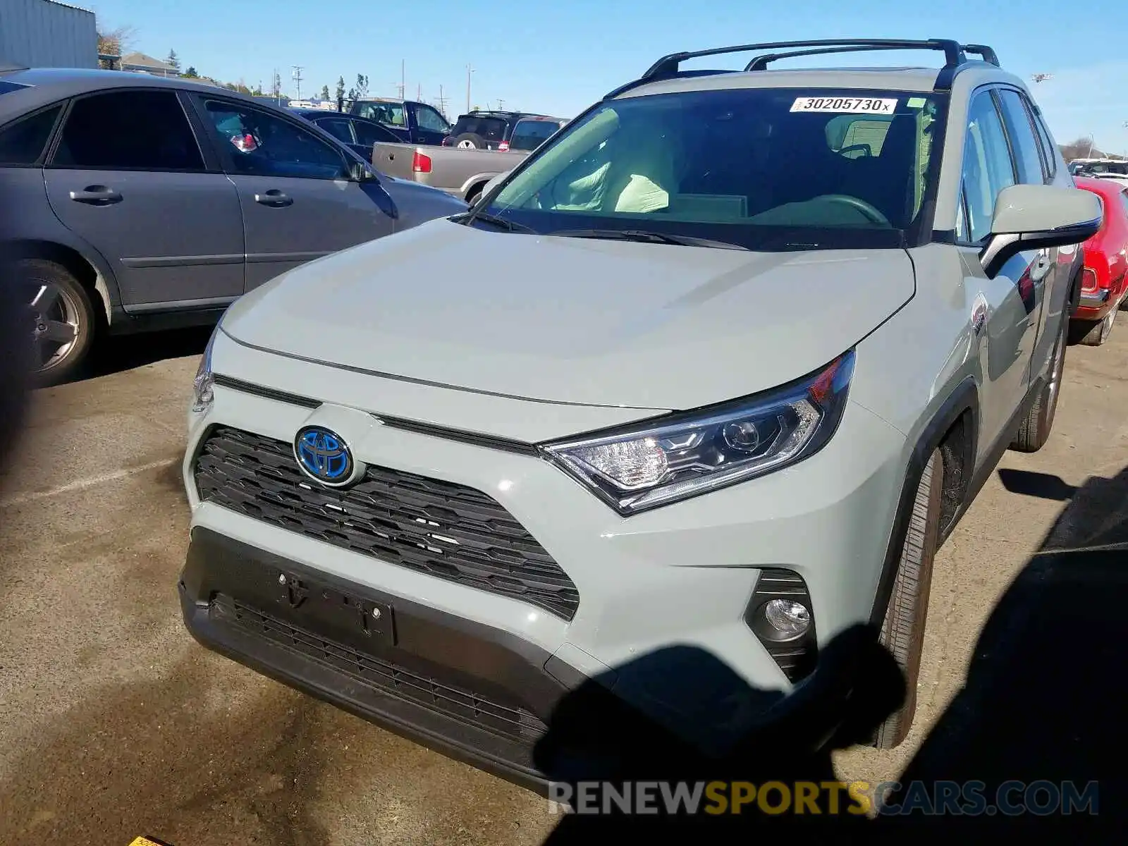 2 Photograph of a damaged car JTMRWRFV2KD010750 TOYOTA RAV4 2019