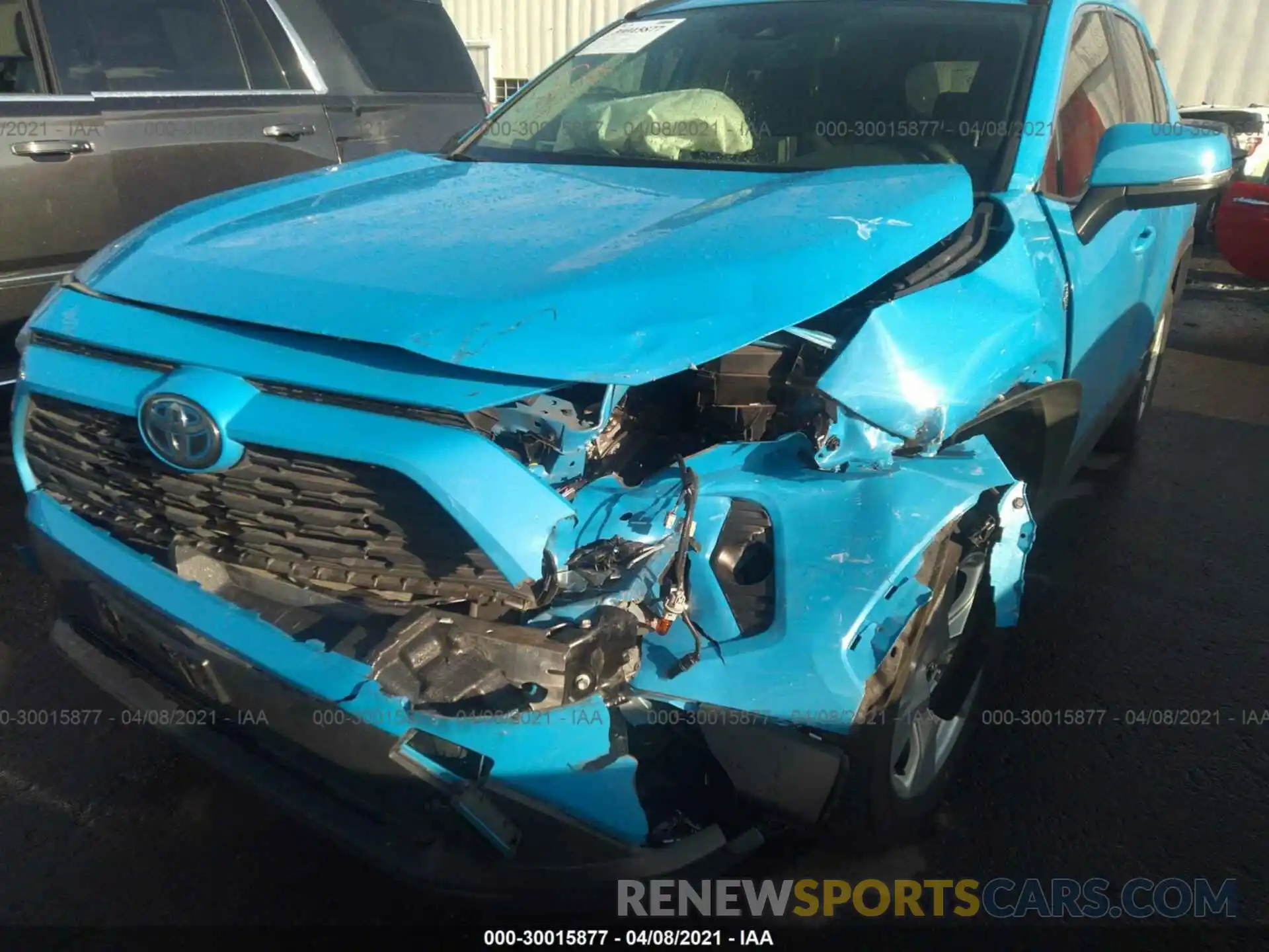 6 Фотография поврежденного автомобиля JTMRWRFV2KD012031 TOYOTA RAV4 2019