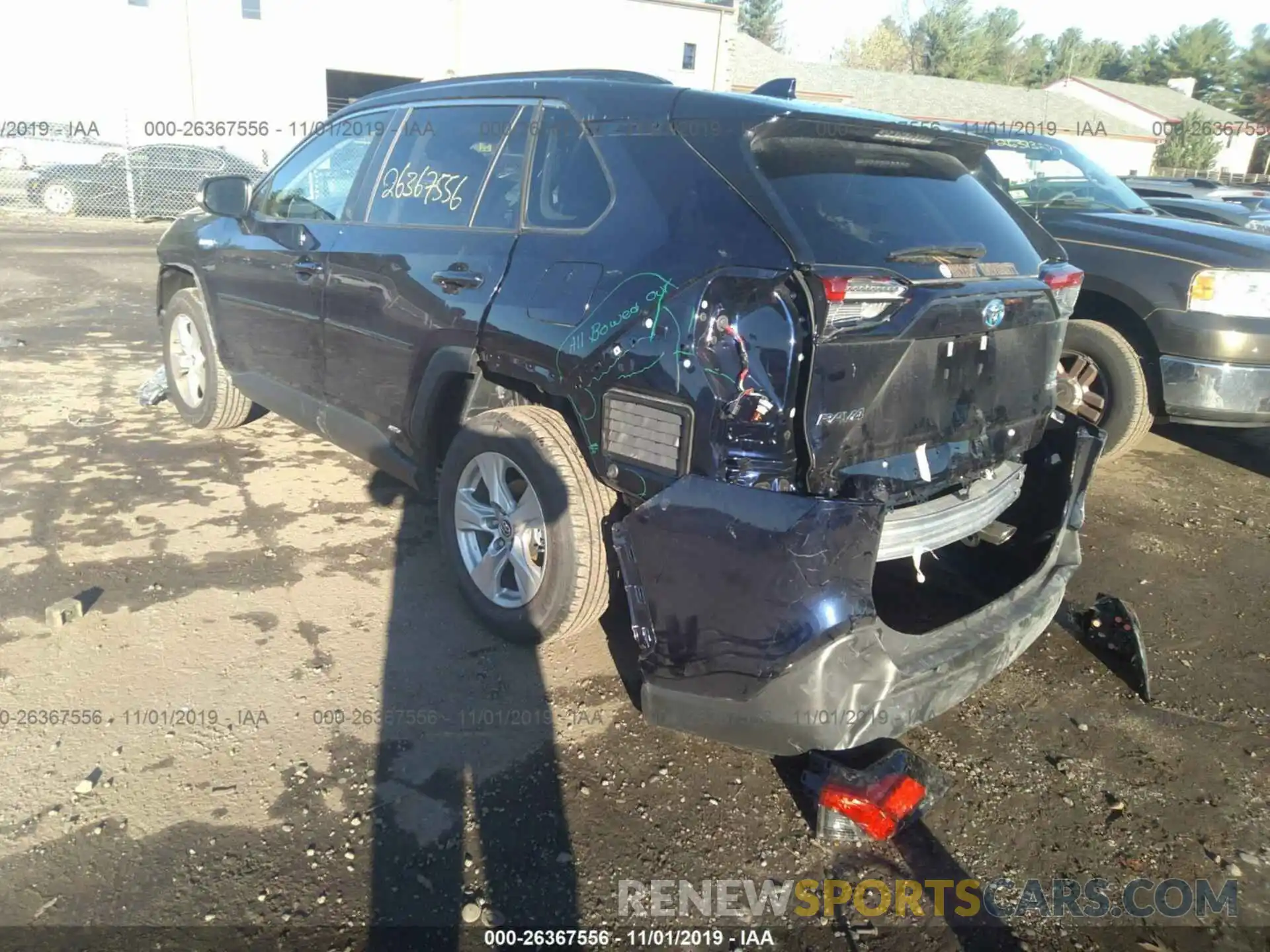 3 Photograph of a damaged car JTMRWRFV2KD518507 TOYOTA RAV4 2019