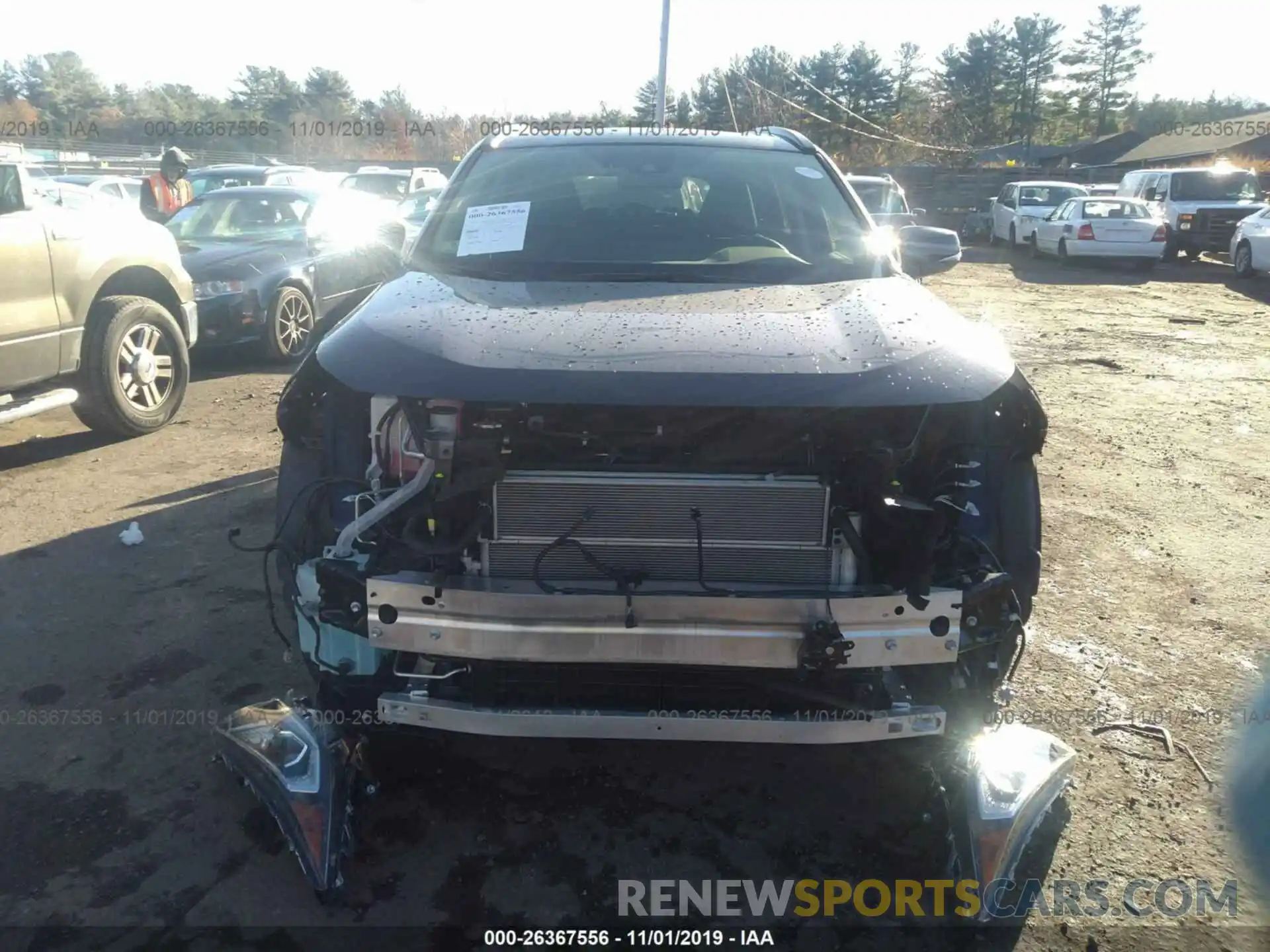 6 Photograph of a damaged car JTMRWRFV2KD518507 TOYOTA RAV4 2019