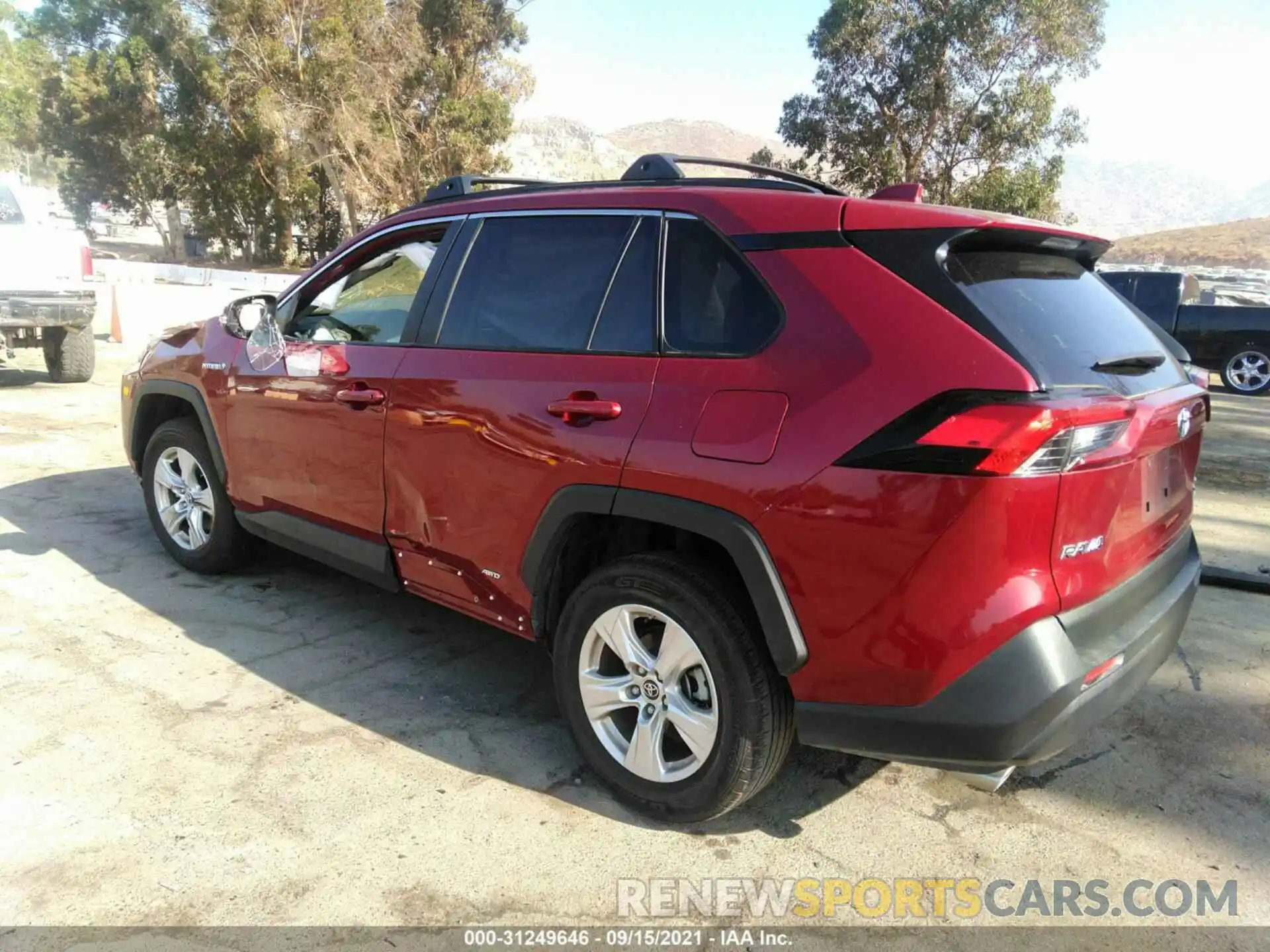 3 Photograph of a damaged car JTMRWRFV3KD002687 TOYOTA RAV4 2019