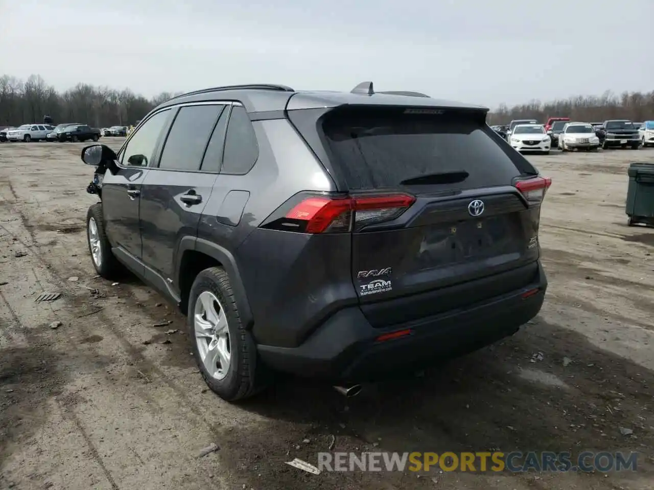 3 Photograph of a damaged car JTMRWRFV3KD008098 TOYOTA RAV4 2019