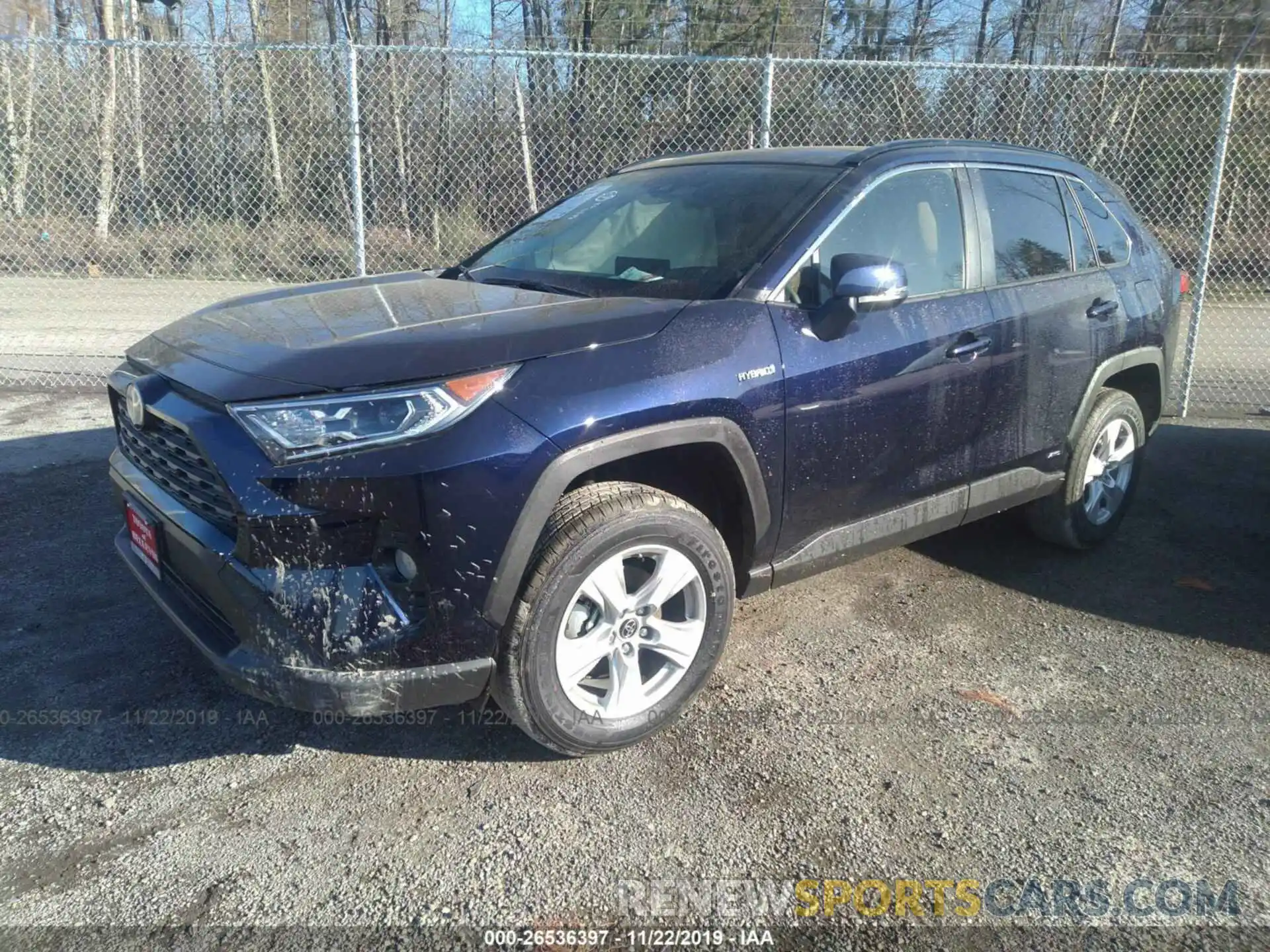 2 Фотография поврежденного автомобиля JTMRWRFV4KD022222 TOYOTA RAV4 2019