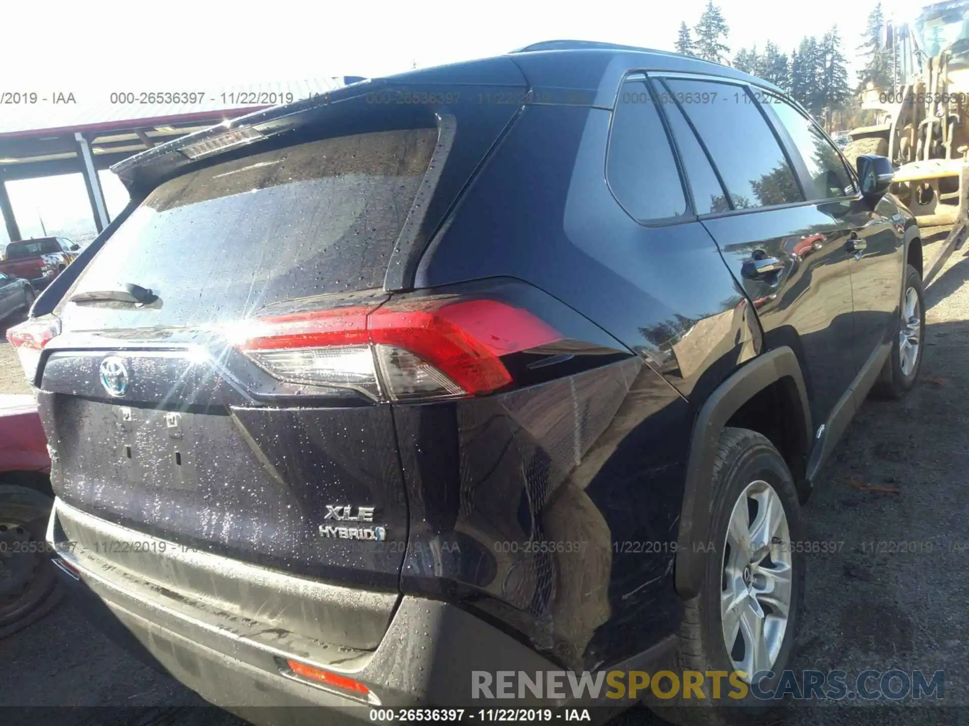 4 Photograph of a damaged car JTMRWRFV4KD022222 TOYOTA RAV4 2019