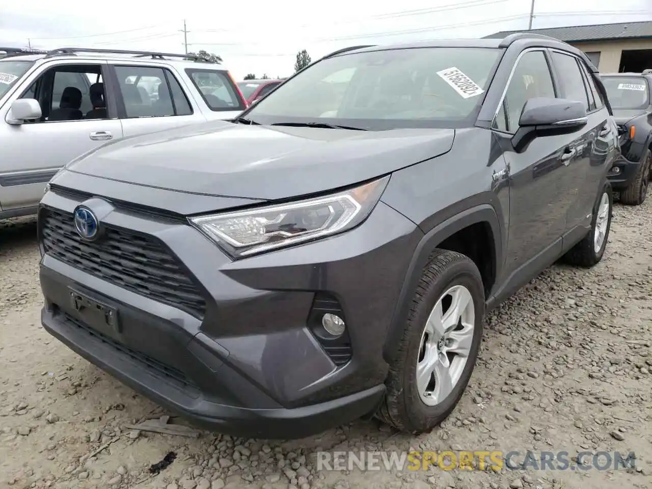 2 Фотография поврежденного автомобиля JTMRWRFV4KD022415 TOYOTA RAV4 2019