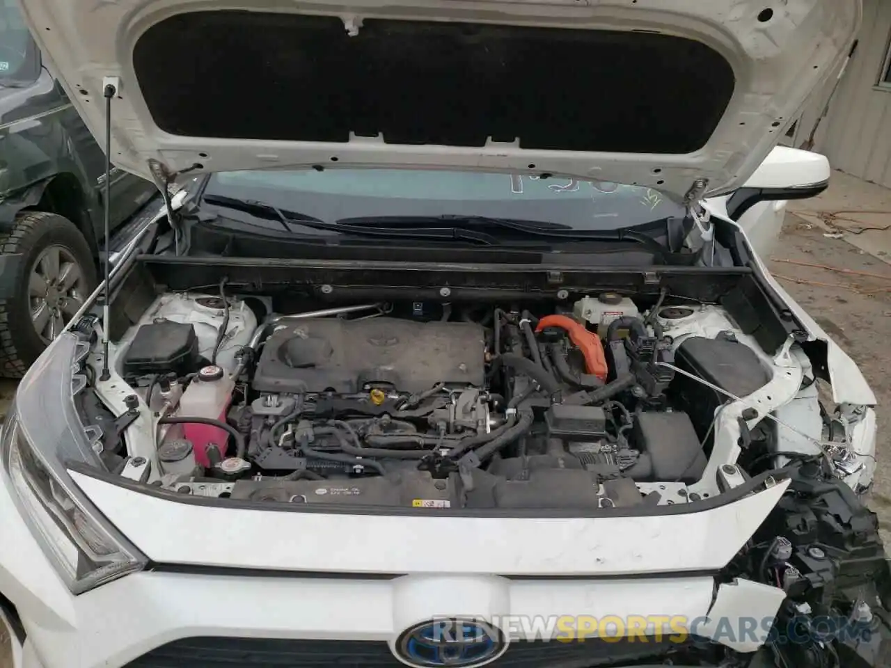 7 Фотография поврежденного автомобиля JTMRWRFV4KD029963 TOYOTA RAV4 2019