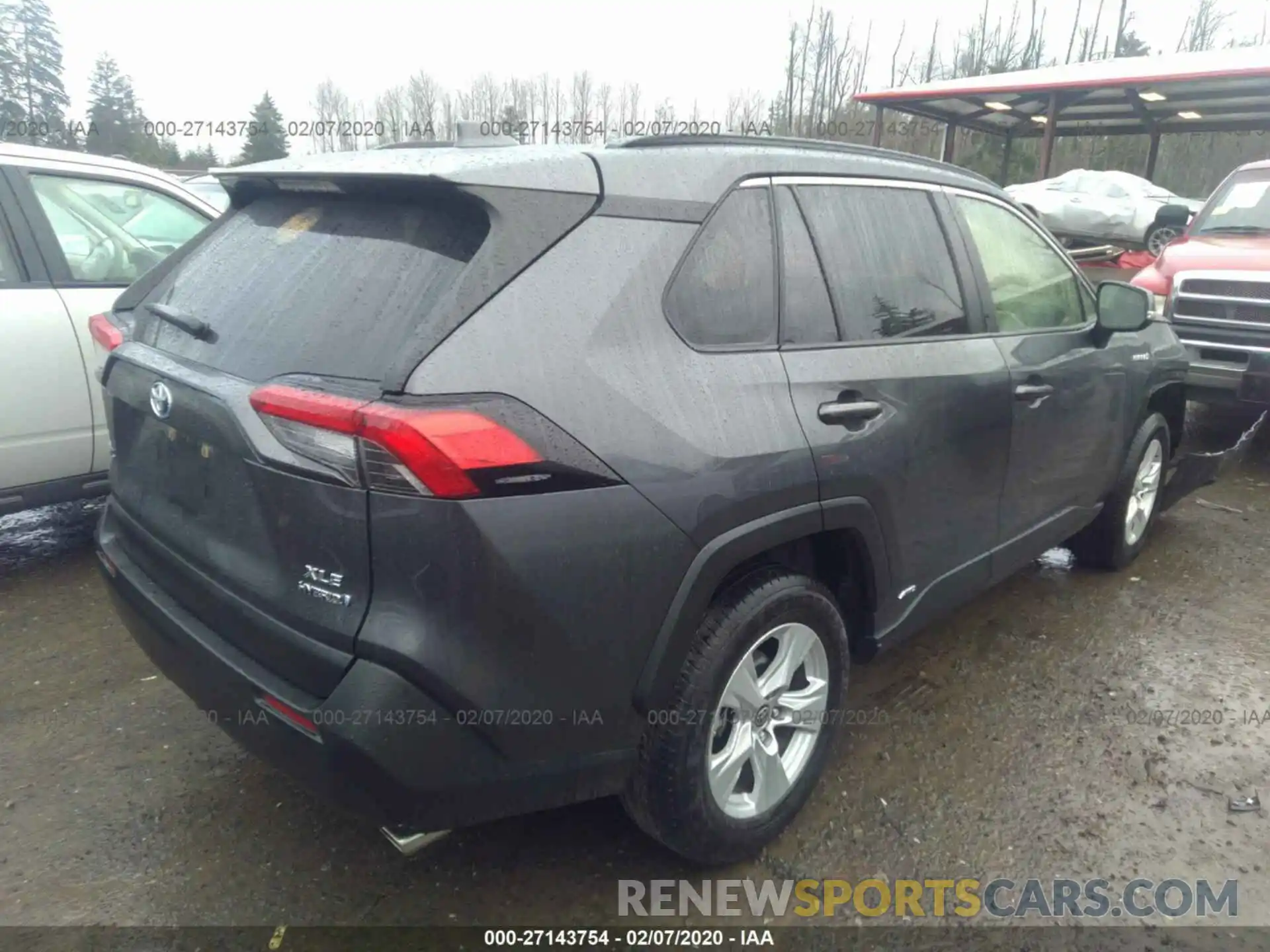 4 Фотография поврежденного автомобиля JTMRWRFV4KD035942 TOYOTA RAV4 2019