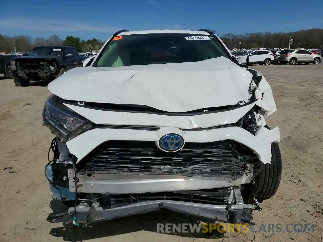 5 Photograph of a damaged car JTMRWRFV4KD043152 TOYOTA RAV4 2019