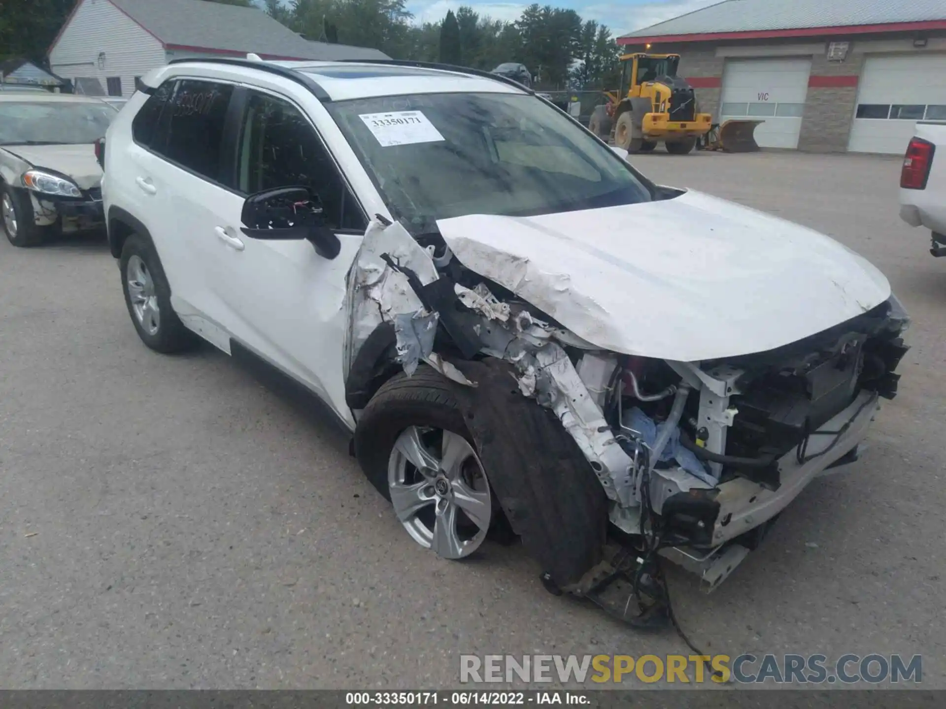 6 Photograph of a damaged car JTMRWRFV4KD510148 TOYOTA RAV4 2019